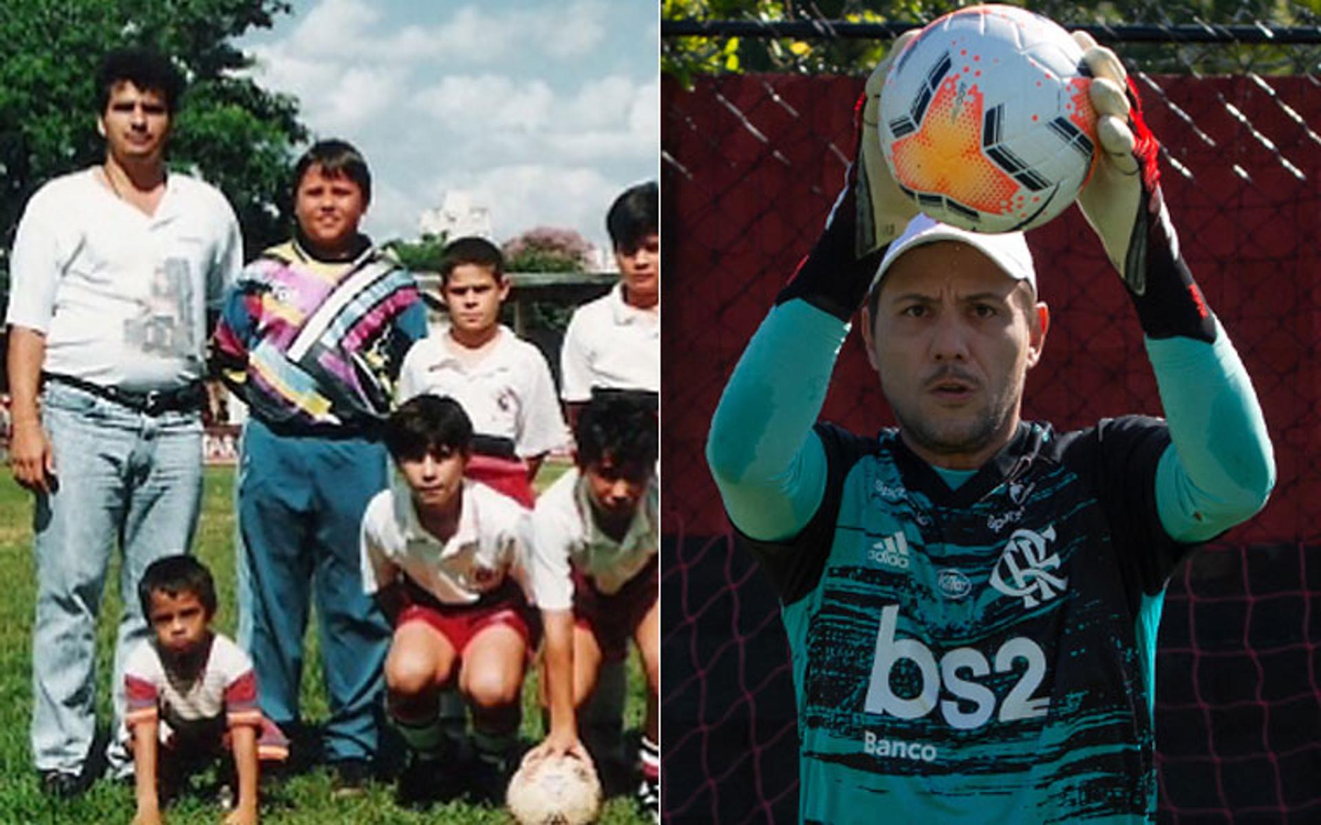 Diego Alves Infância Gordinho