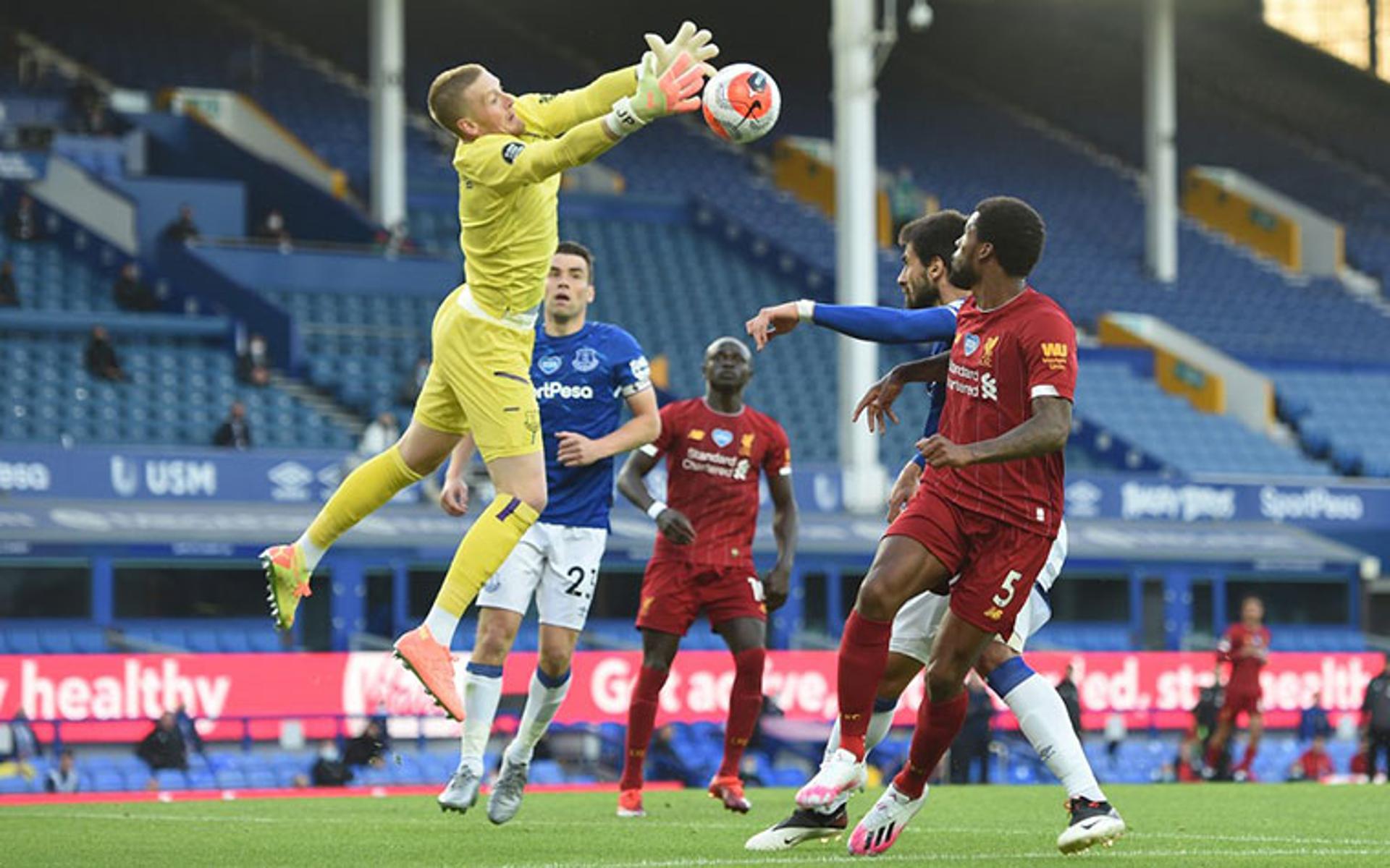 Everton x Liverpool - Disputa