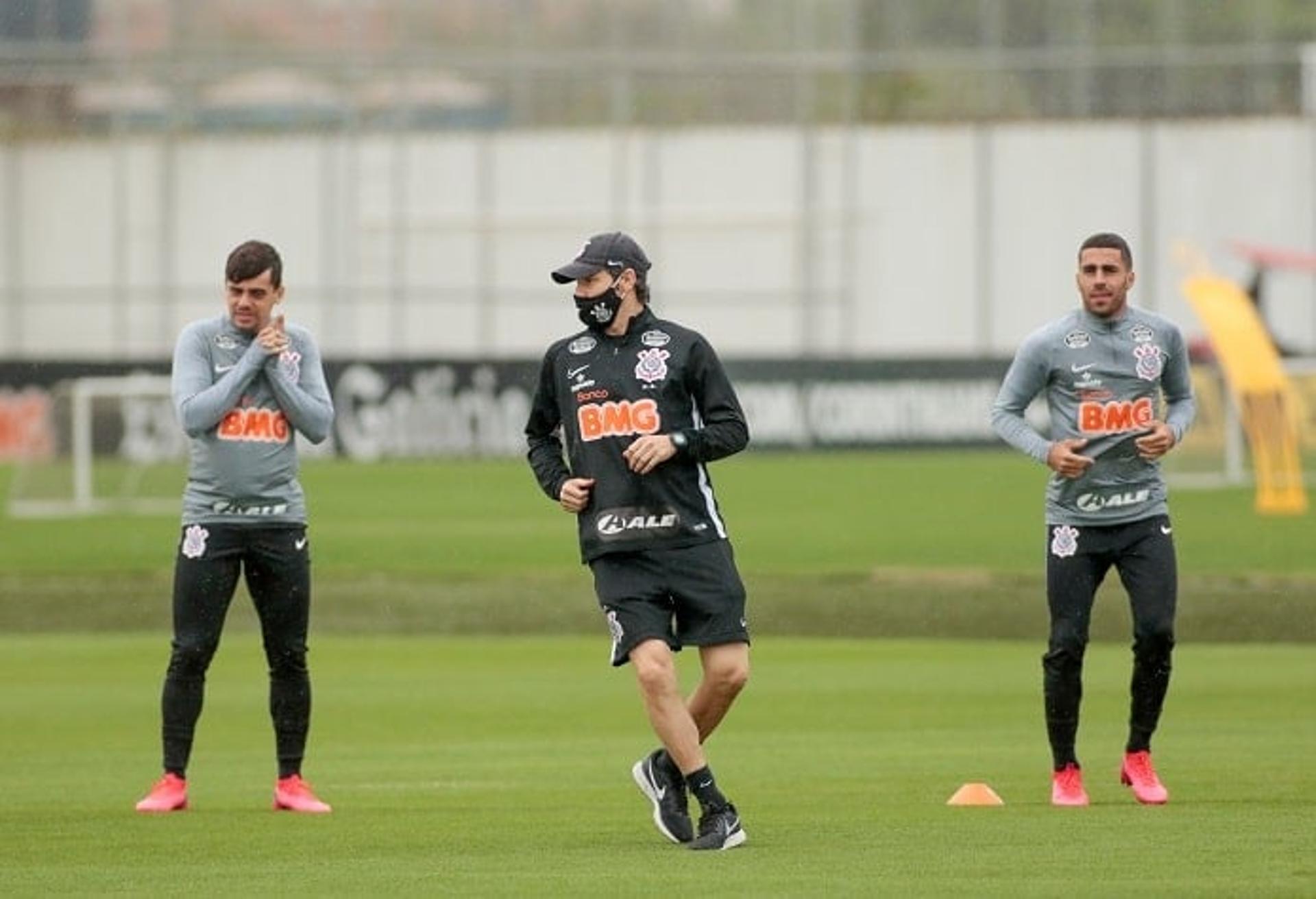 Michel Huff - Treino Corinthians