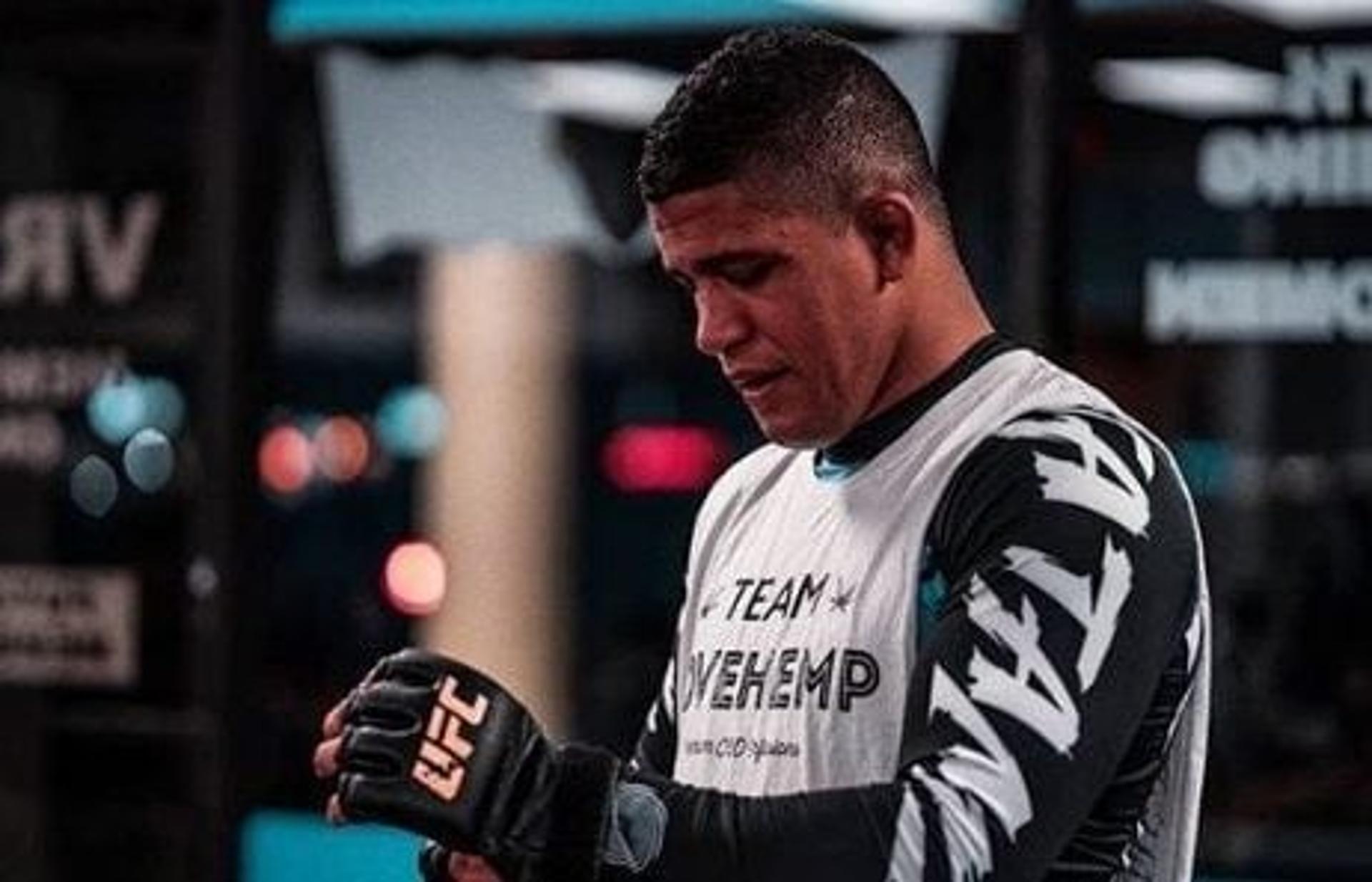 Gilbert Durinho testou positivo para Covid-19 e precisou ser retirado do evento do próximo dia 11 (Foto Reprodução Instagram)