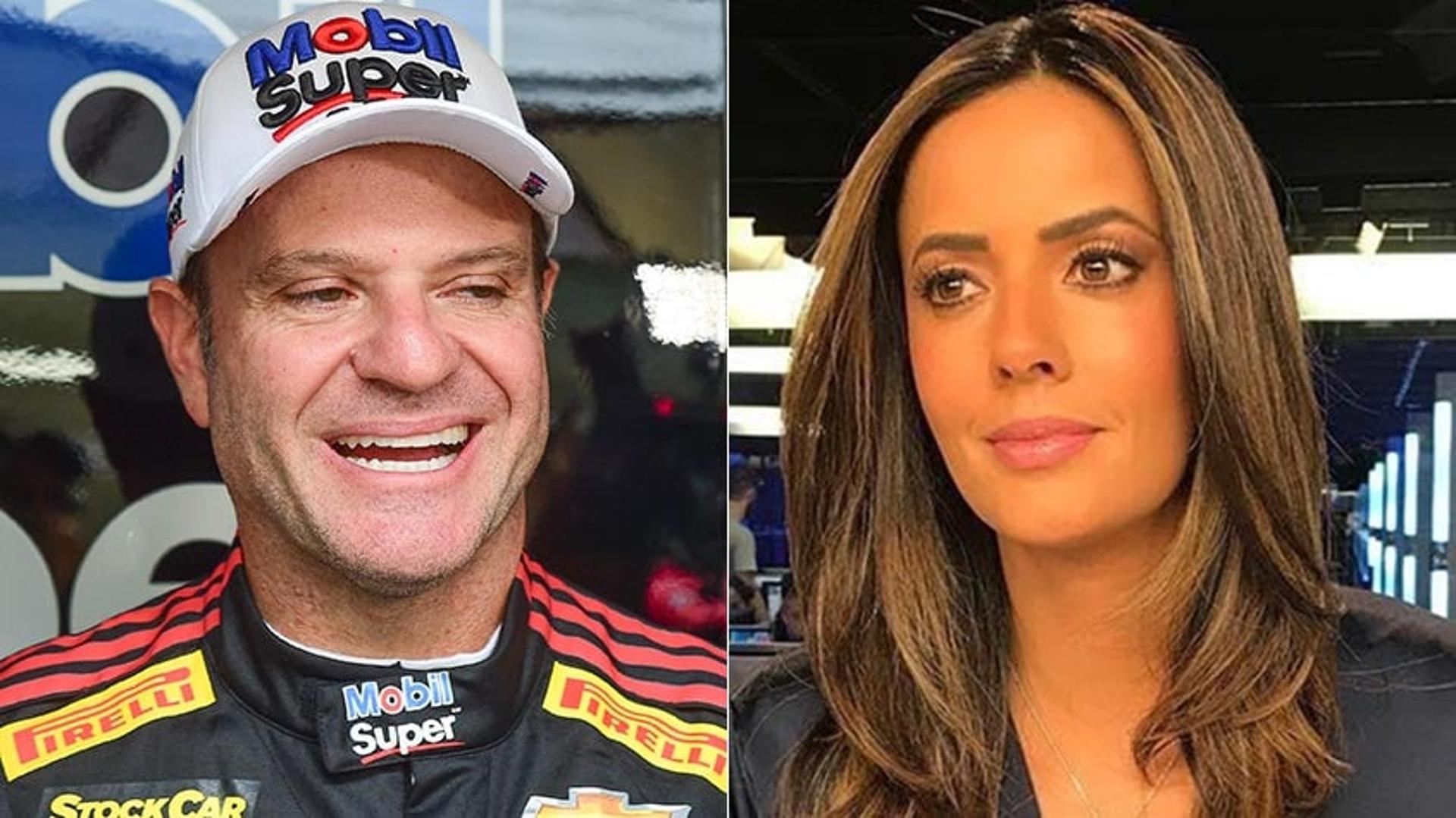 Montagem - Rubens Barrichello e Paloma Tocci