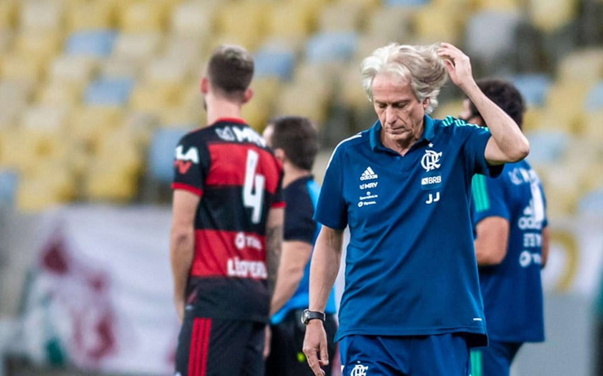 Jorge Jesus - Fluminense x Flamengo