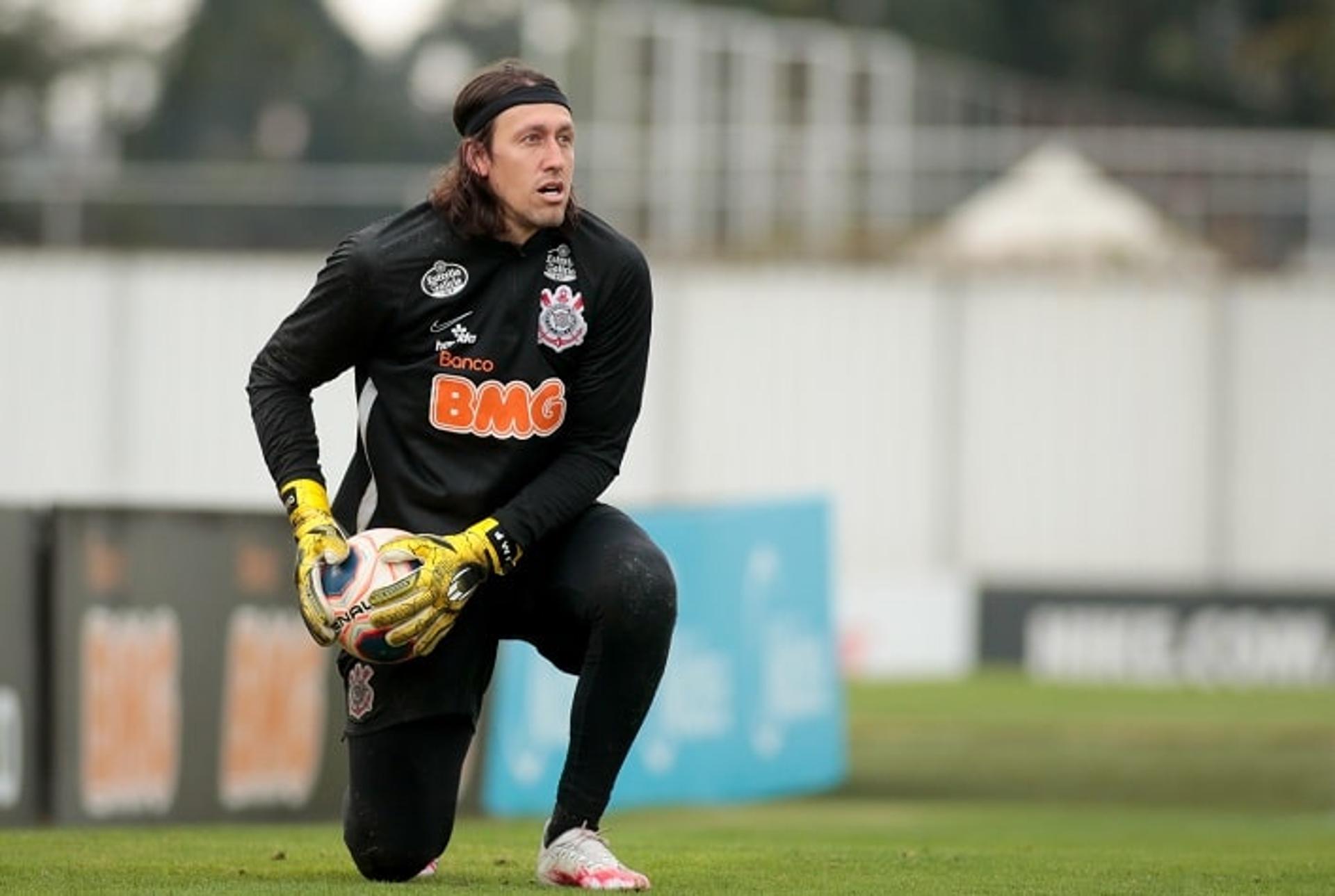 Cássio - Treino Corinthians