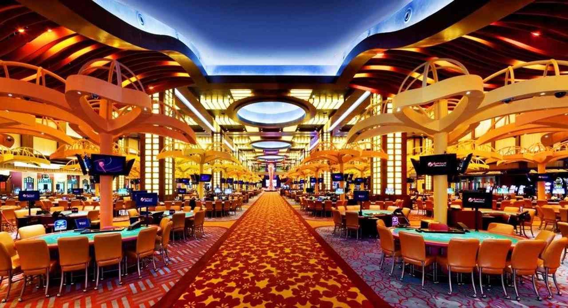 Cassino de Las Vegas vazio em meio à pandemia