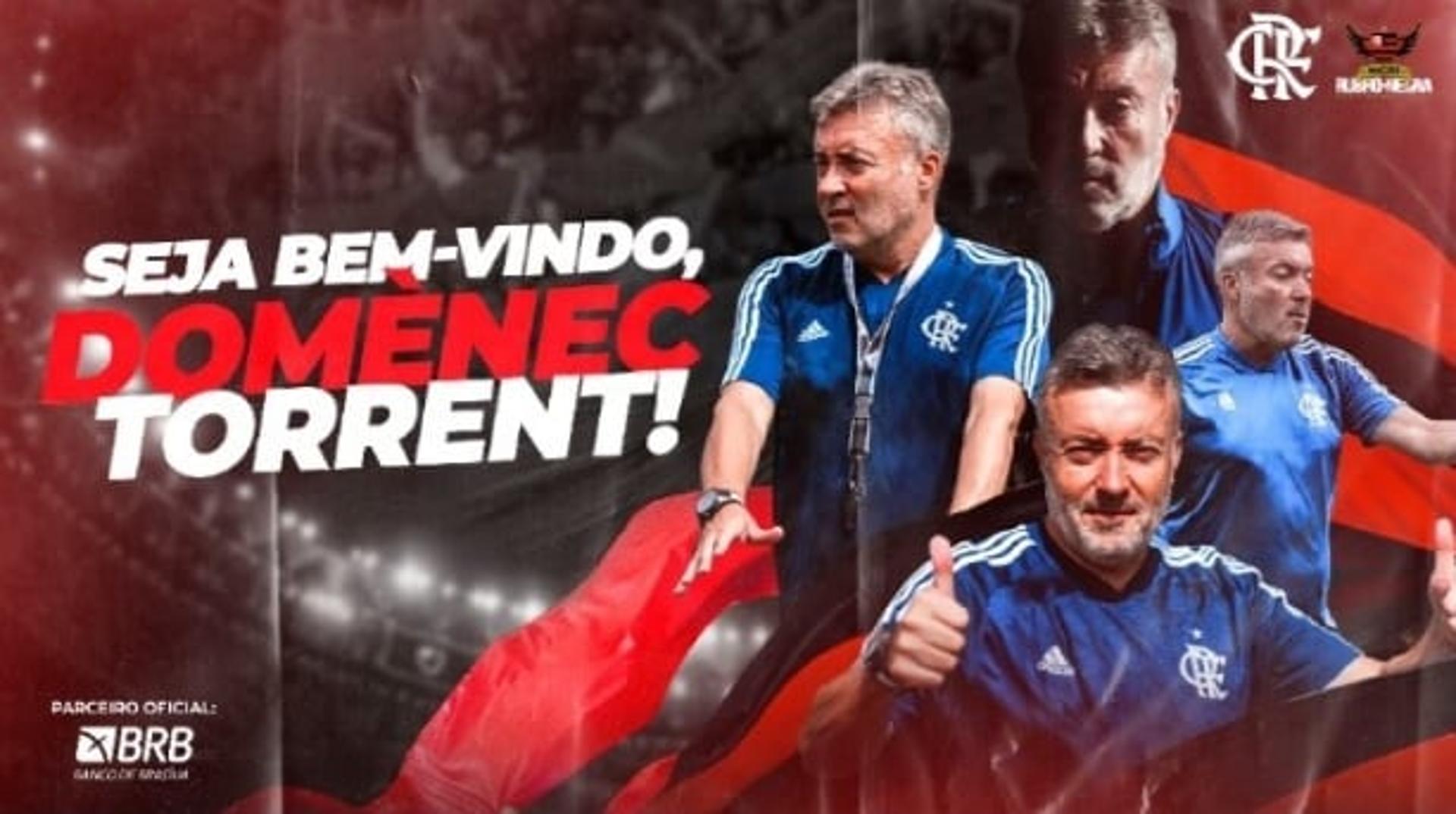 Domènec Torrent - Flamengo