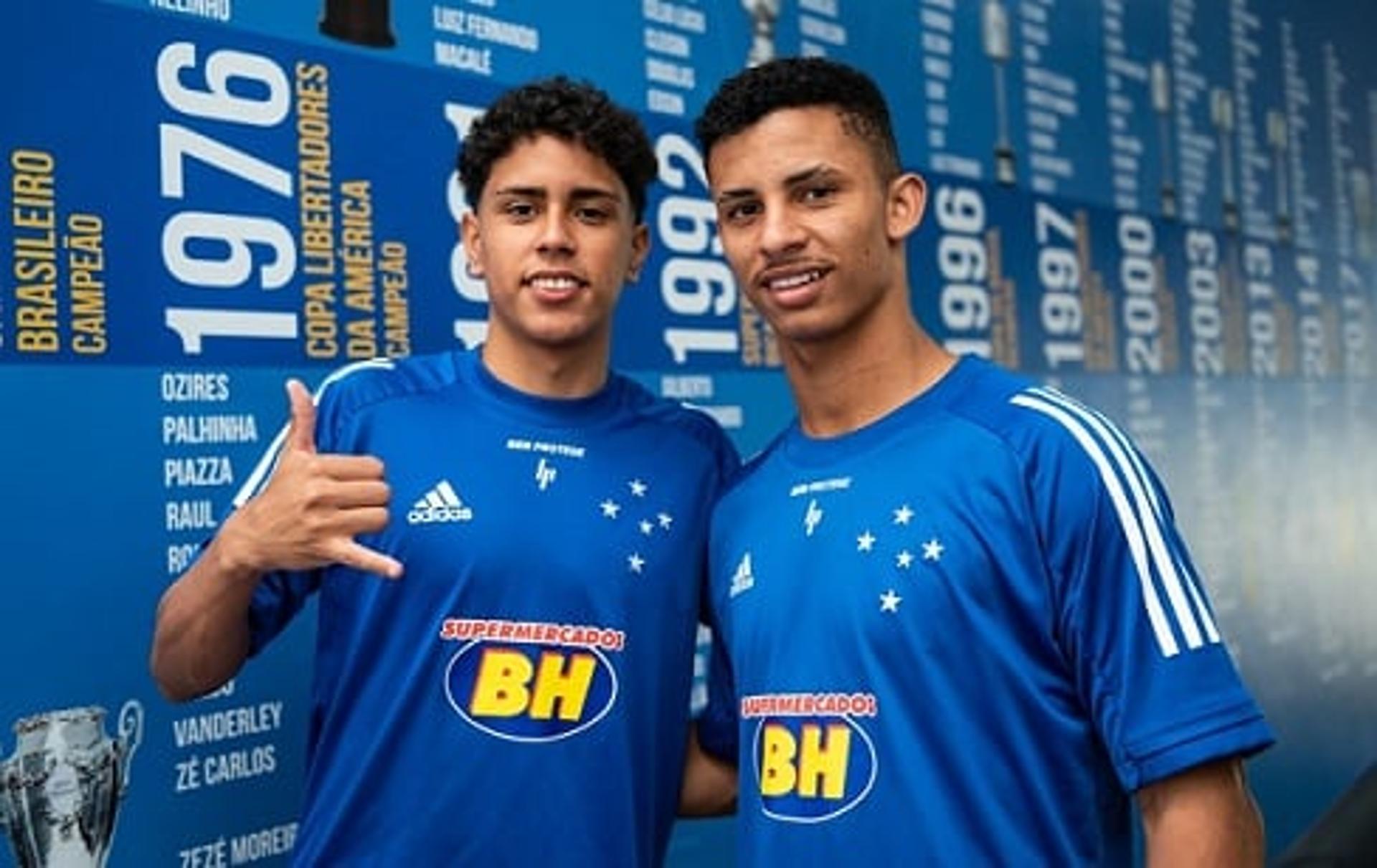 Alejandro e Danilo engrossam as fileiras de jovens atletas do Cruzeiro em 2020