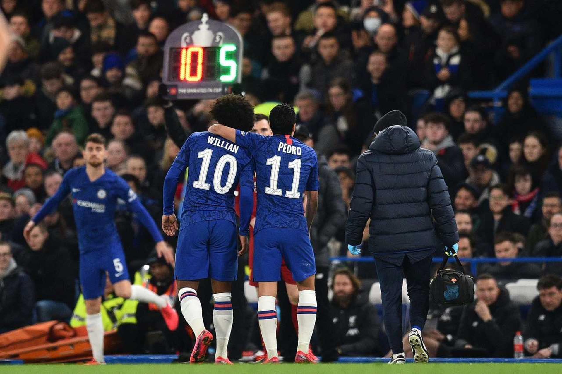 Chelsea - Substituições