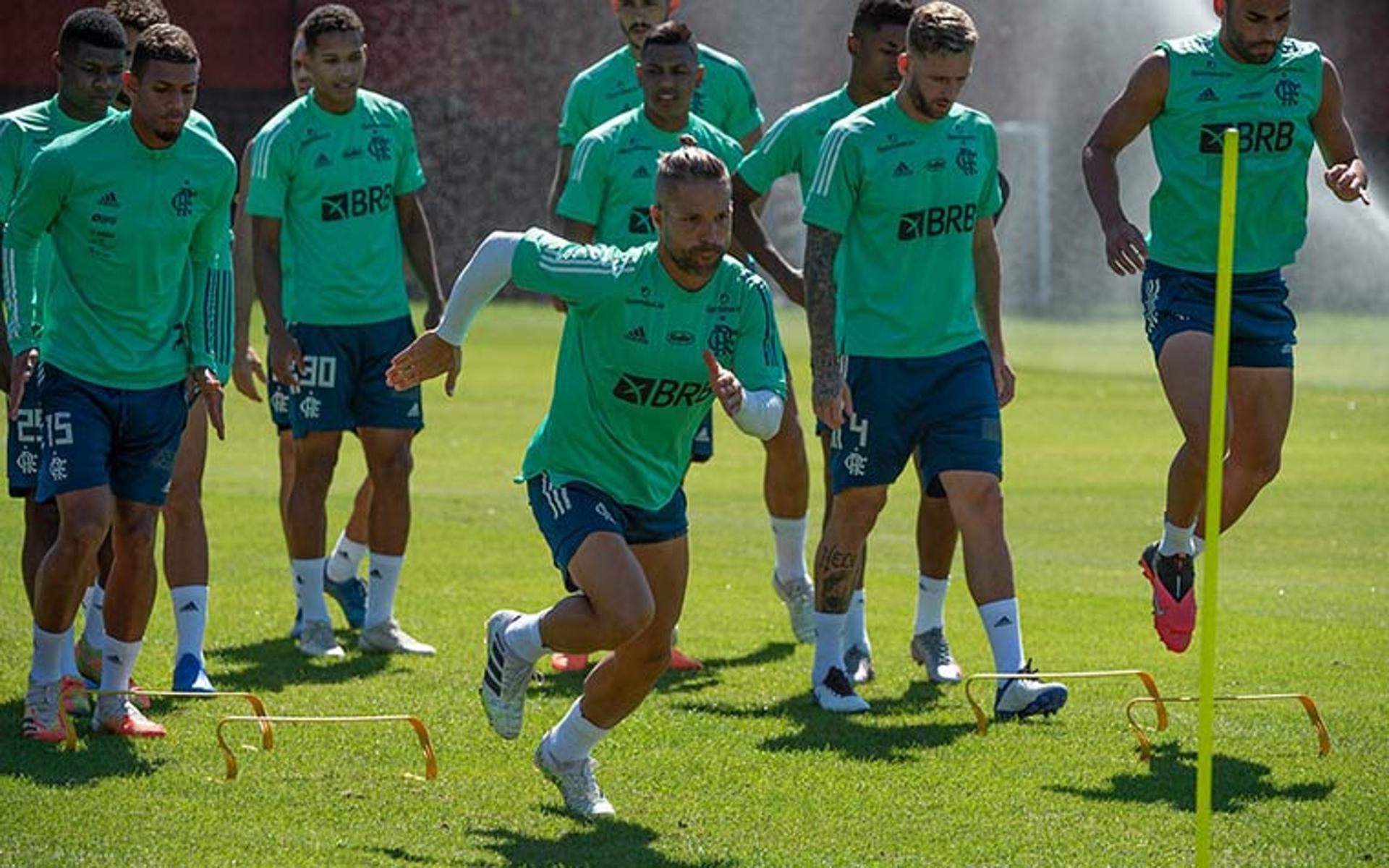 Treino Flamengo - Diego