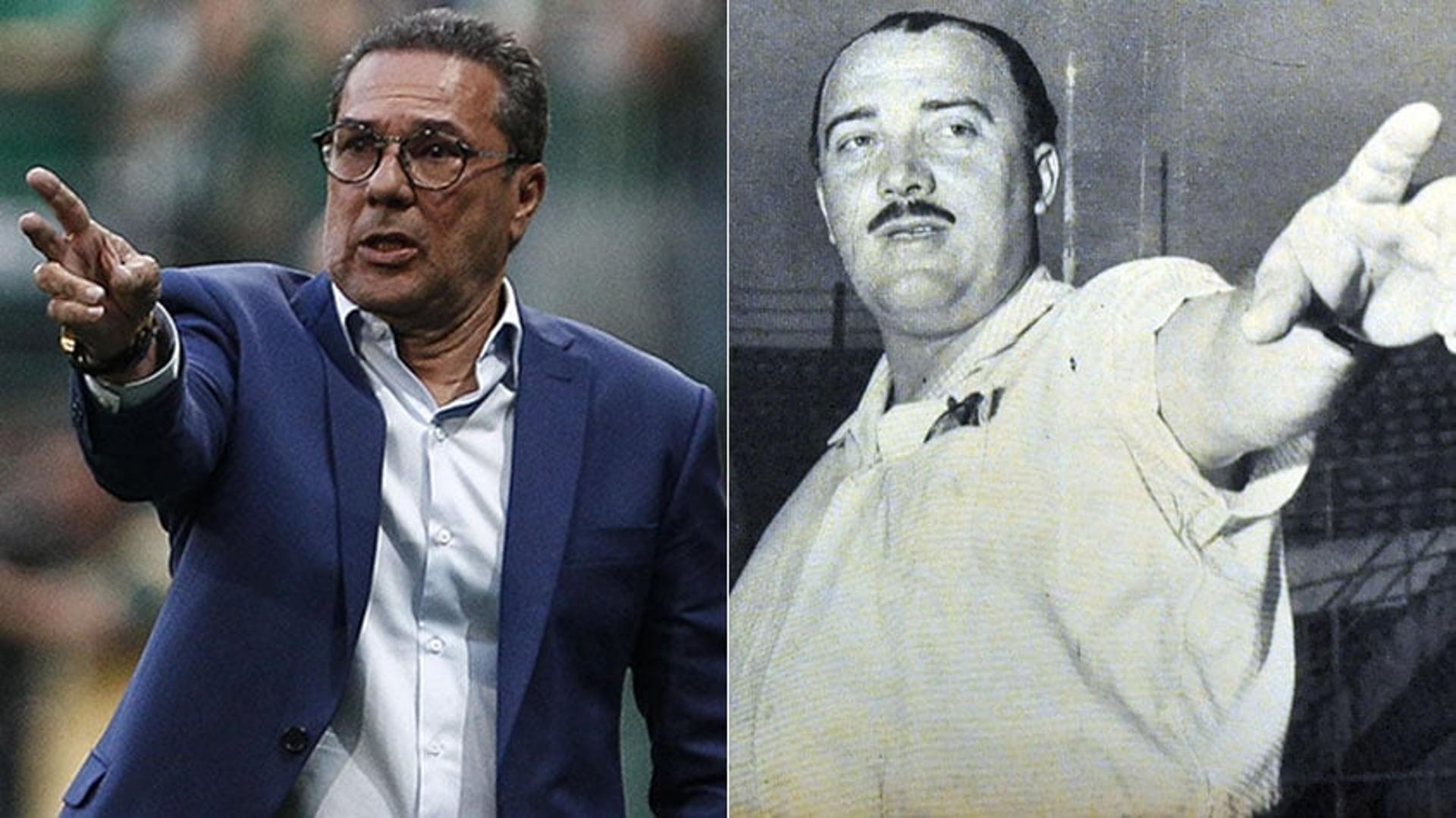 Montagem - Vanderlei Luxemburgo e Lula (Santos)