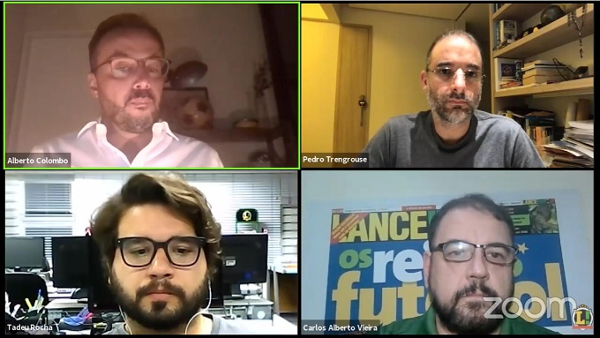 Webinar Academia LANCE! - Alberto Colombo, Pedro Trengrouse, Tadeu Rocha e Carlos Alberto Vieira