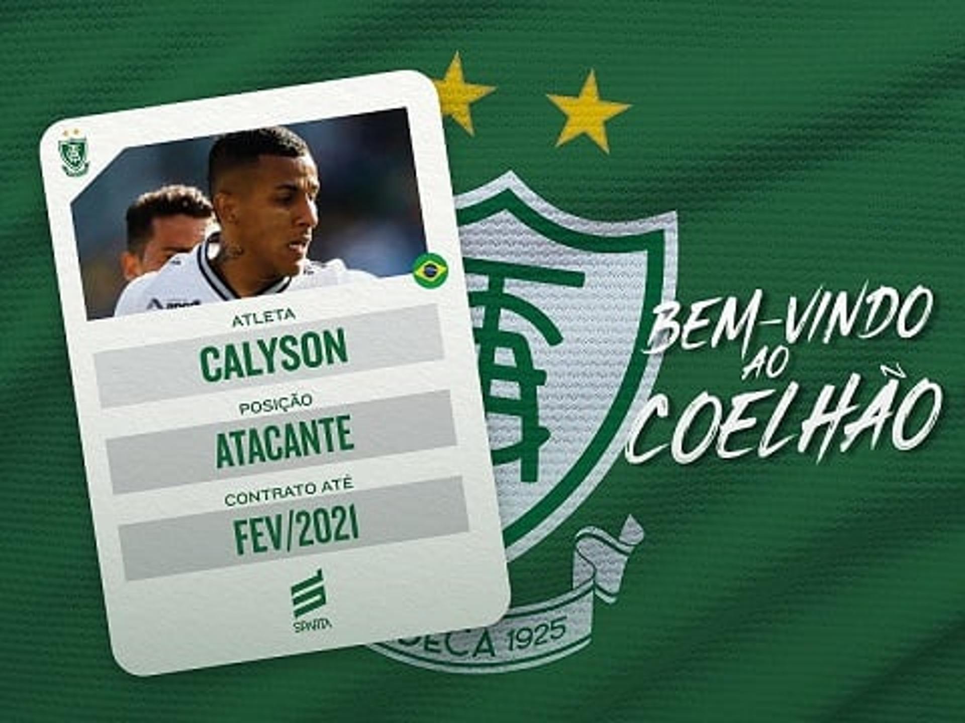 Calyson já está liberado para jogar e pode aparecer no duelo contra o Juventude, nesta segunda-feira, em Caxias do Sul