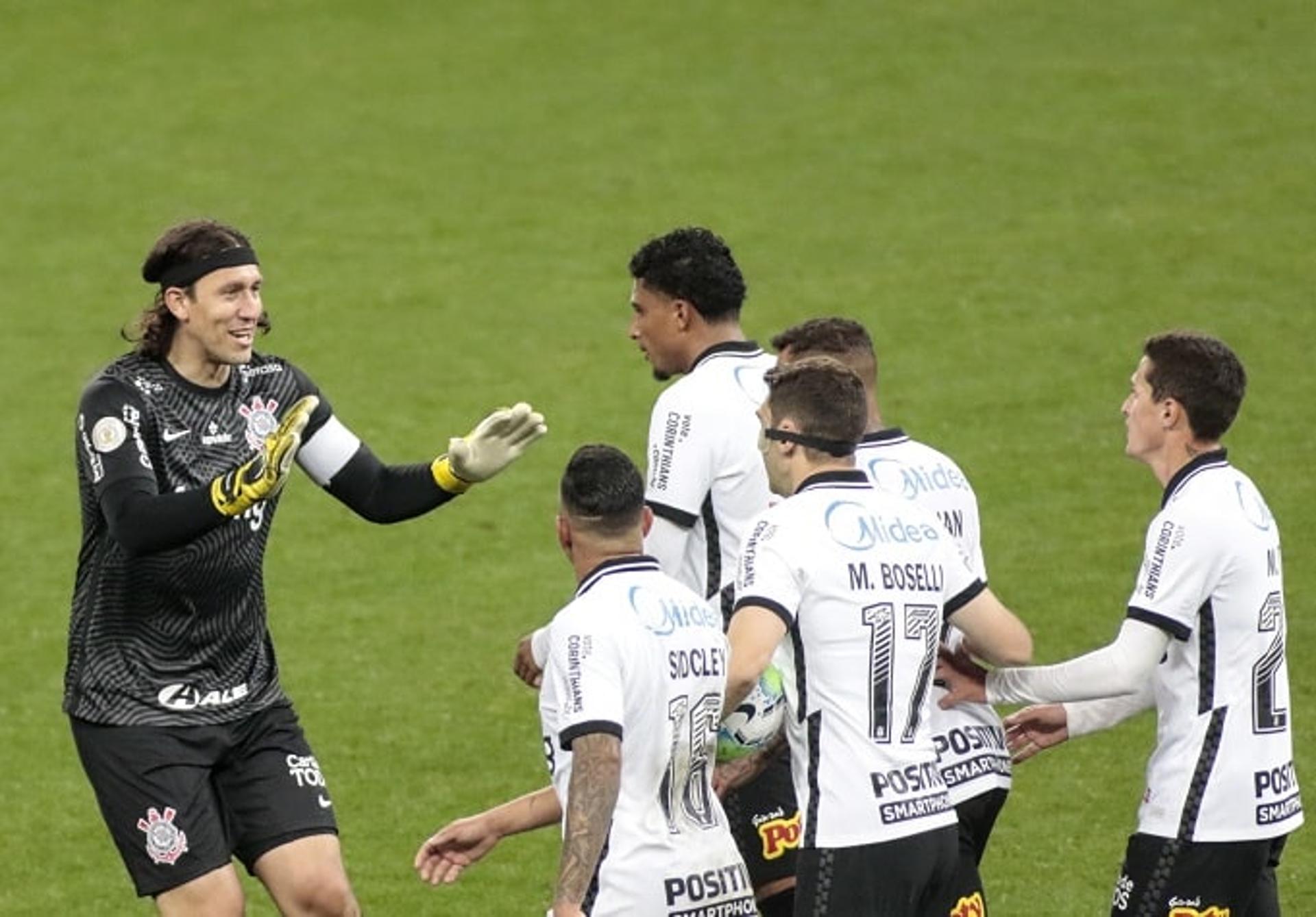 Cássio e Luan - Corinthians x Fortaleza