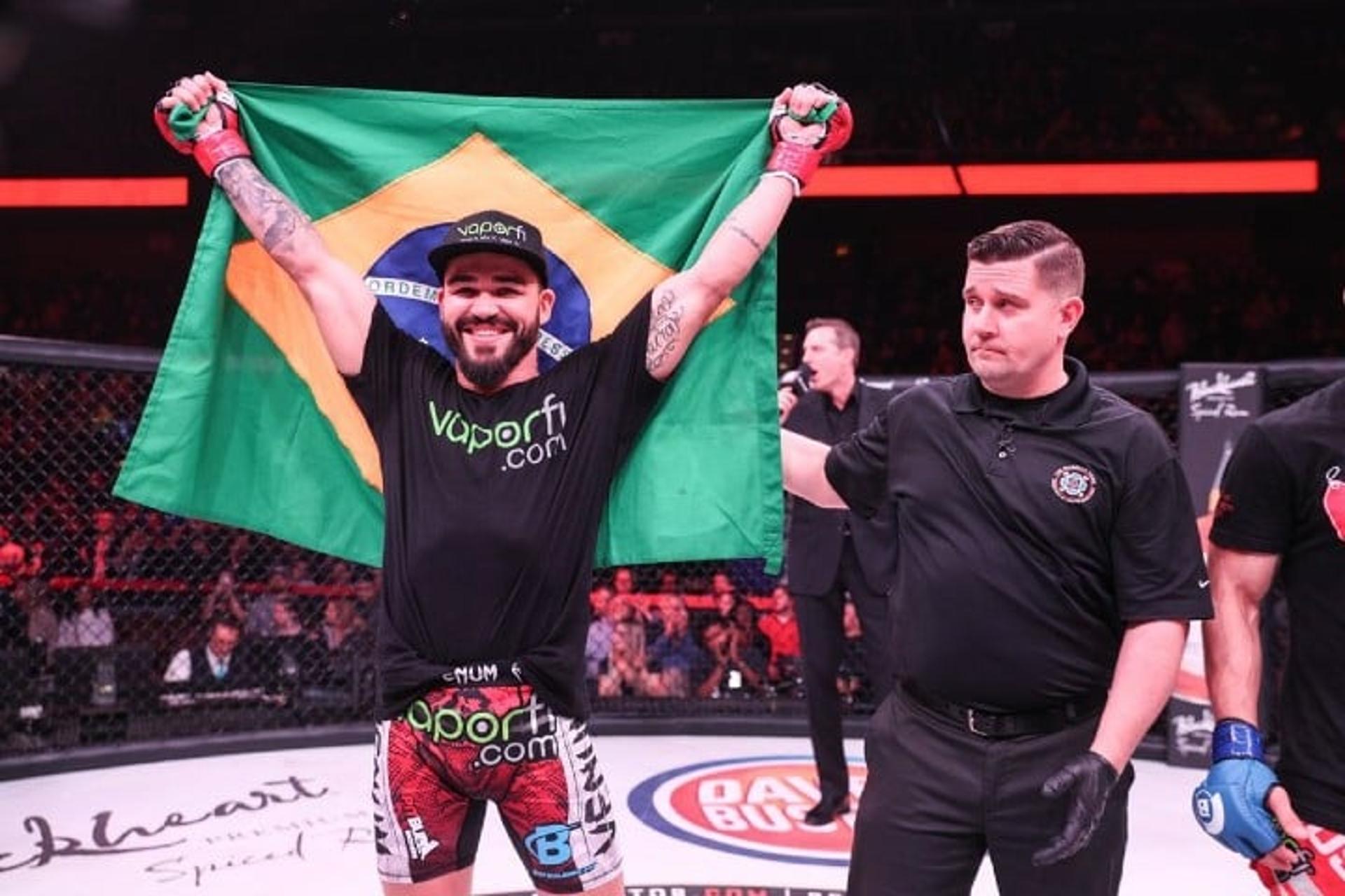 Patricky Pitbull exalta experiência contra Peter Queally em duelo pelo Bellator (Foto: divulgação Bellator)