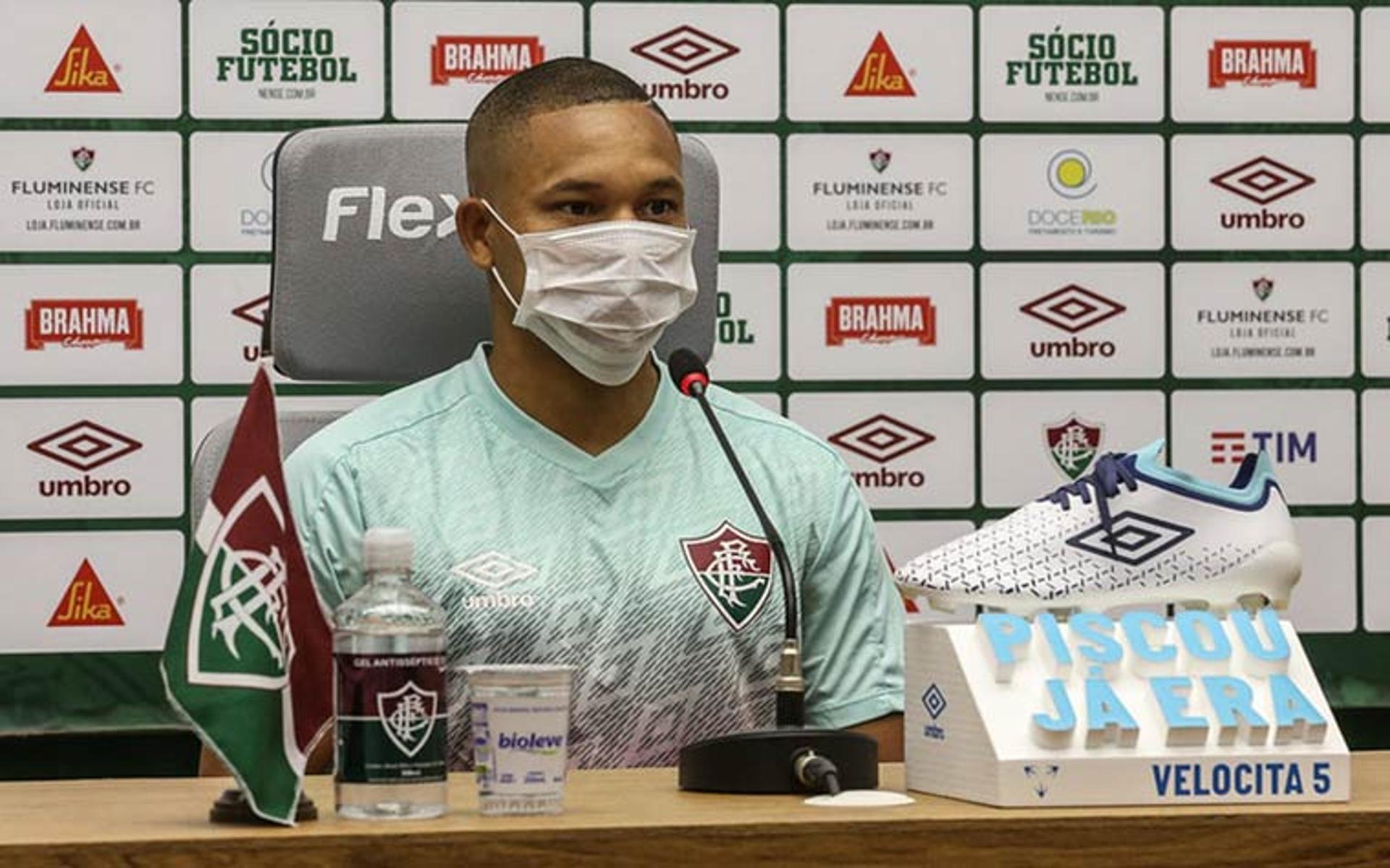 Coletiva Fluminense - Wellington Silva