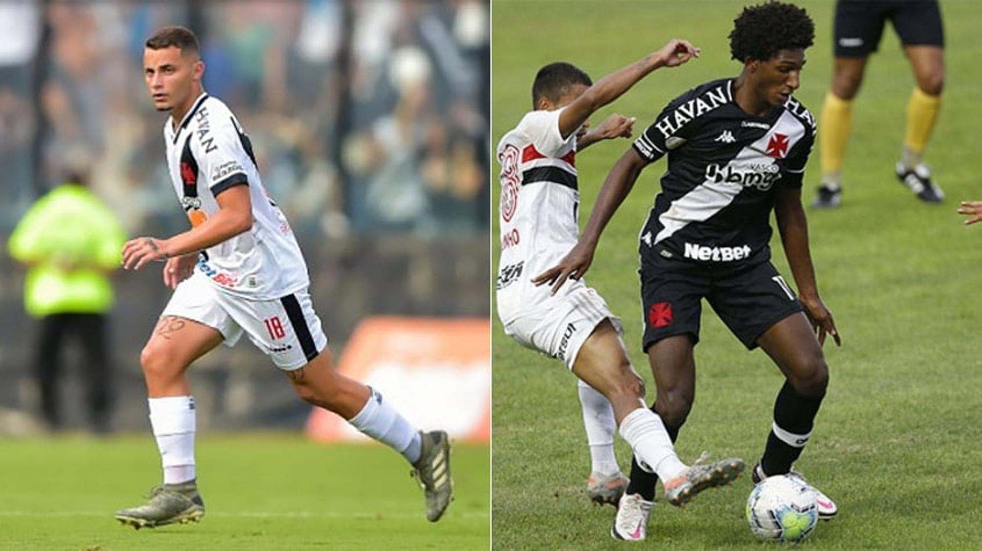 Montagem Vasco - Bruno Gomes e Thalles Magno