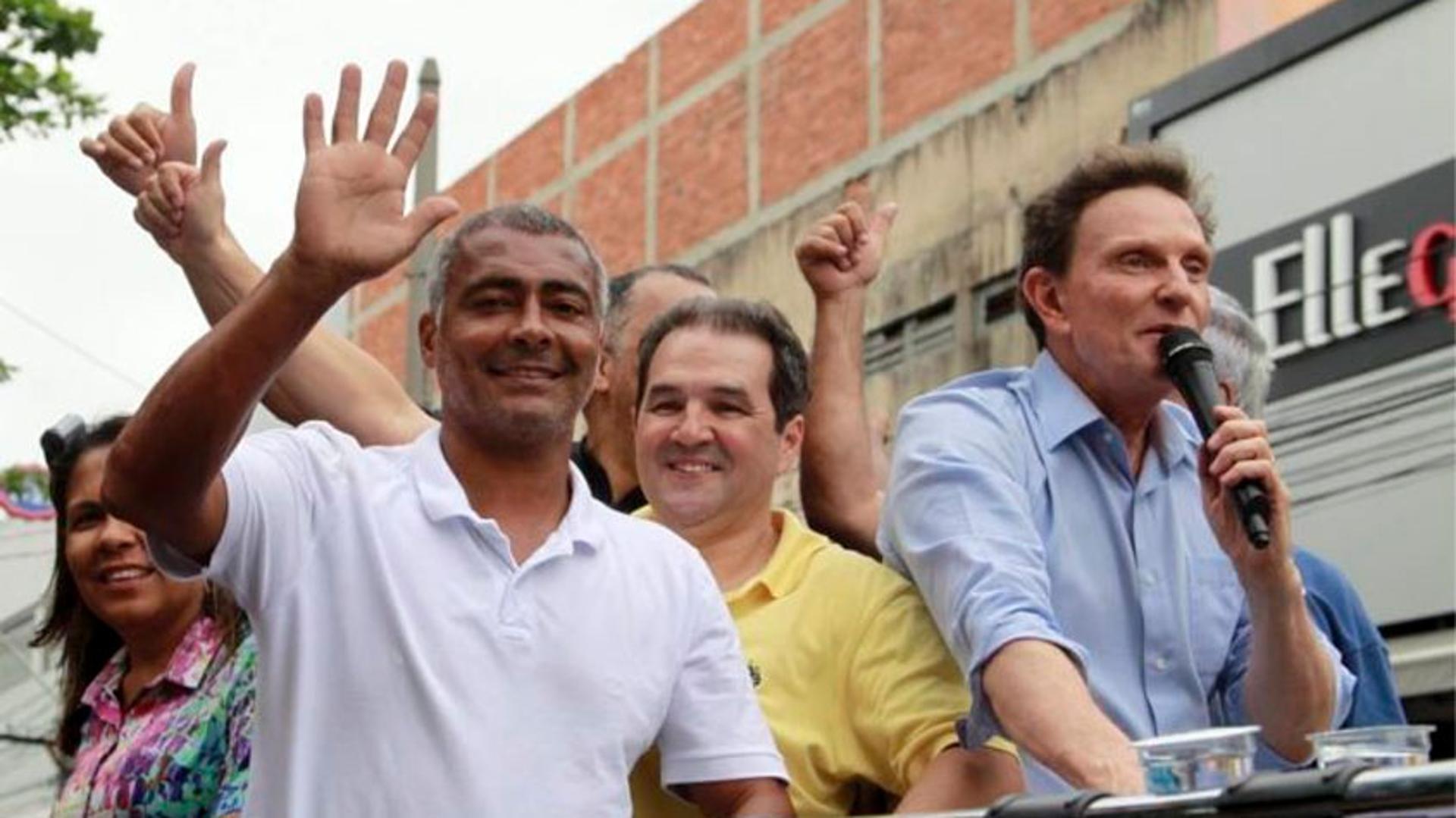 Romário e Crivella