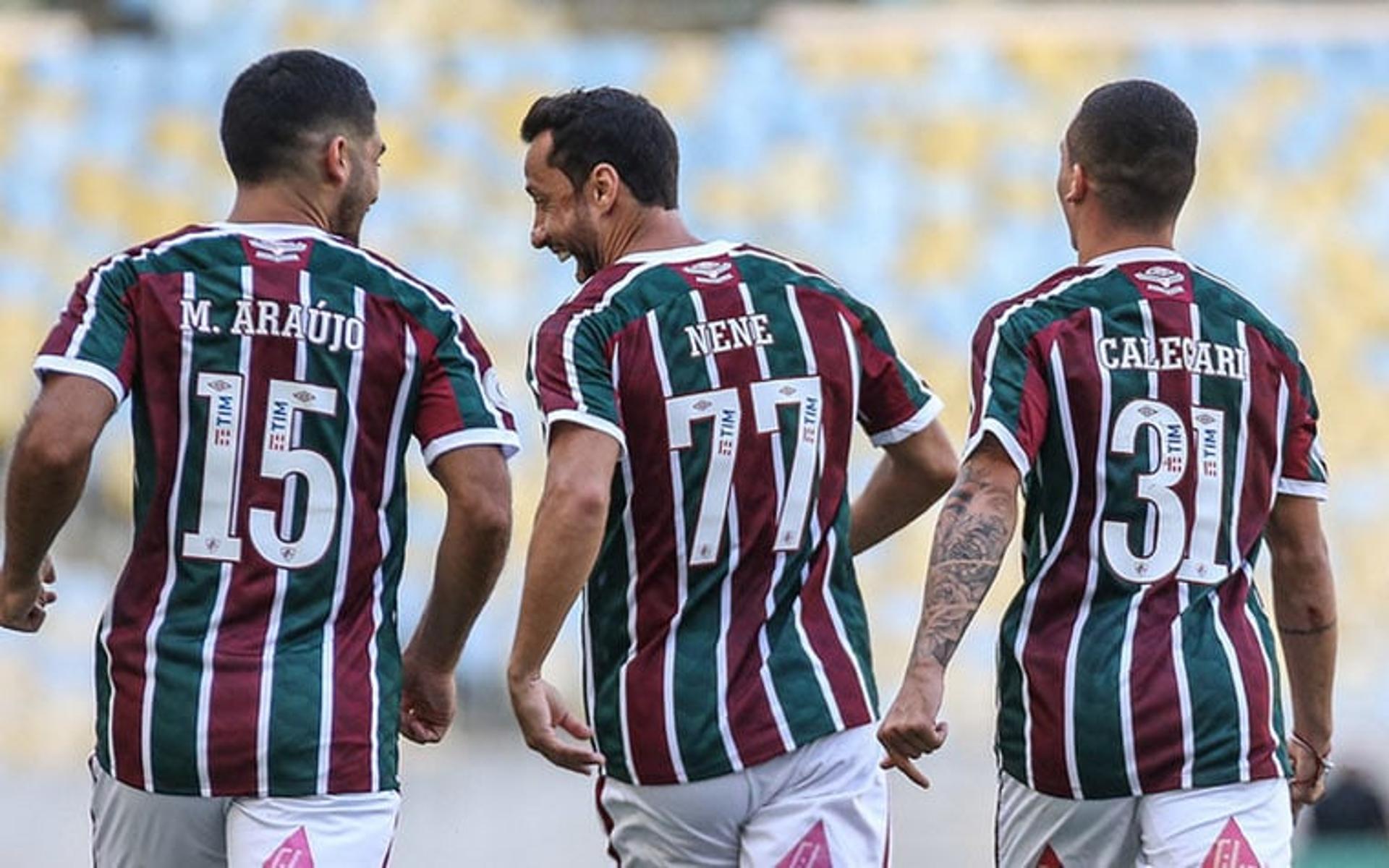 Fluminense x Corinthians - Comemoração