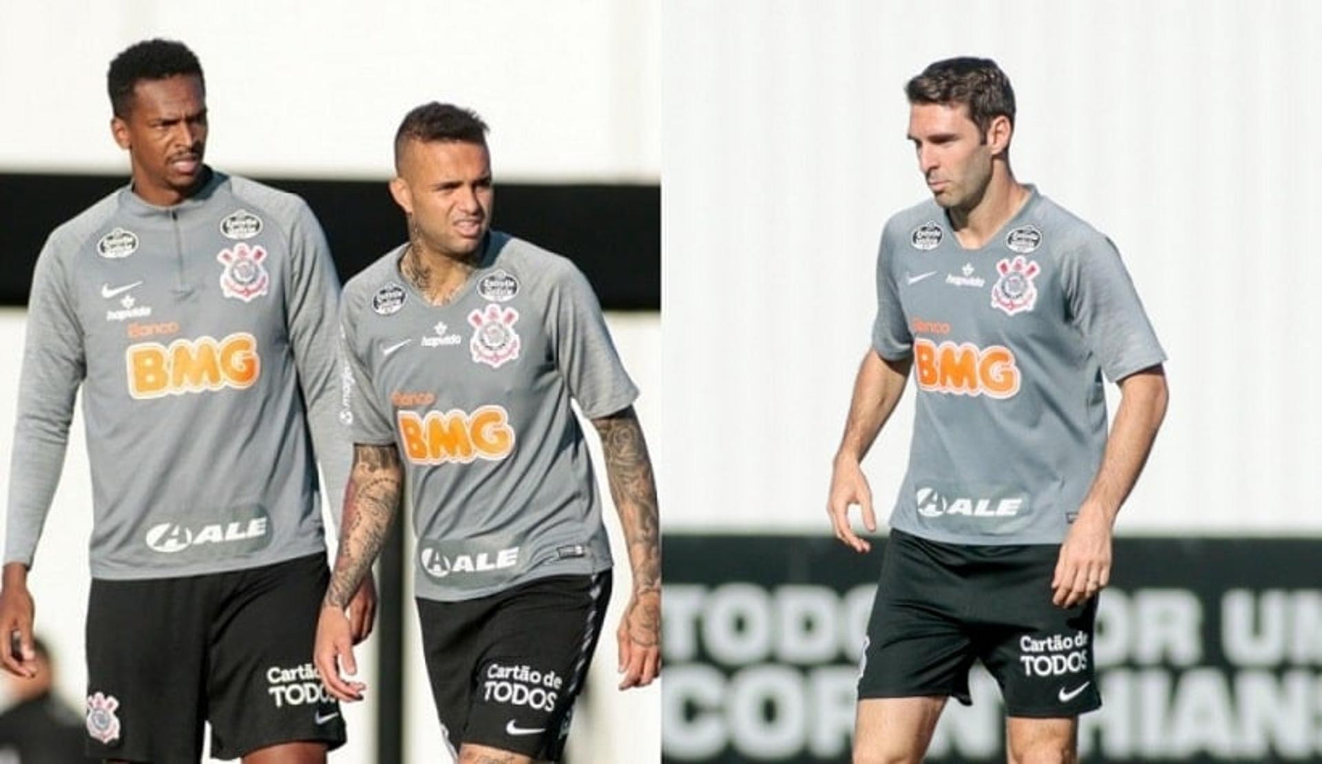 Montagem - Jô, Luan e Boselli - Corinthians