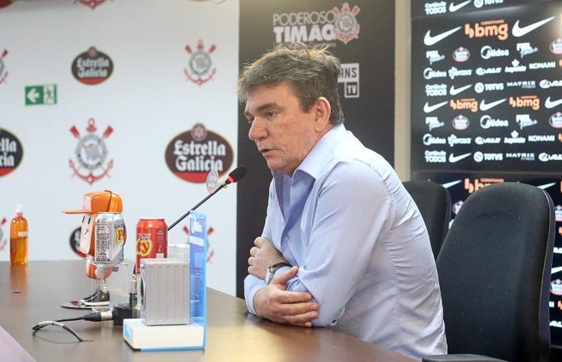 Coletiva Andrés Sanchez Corinthians