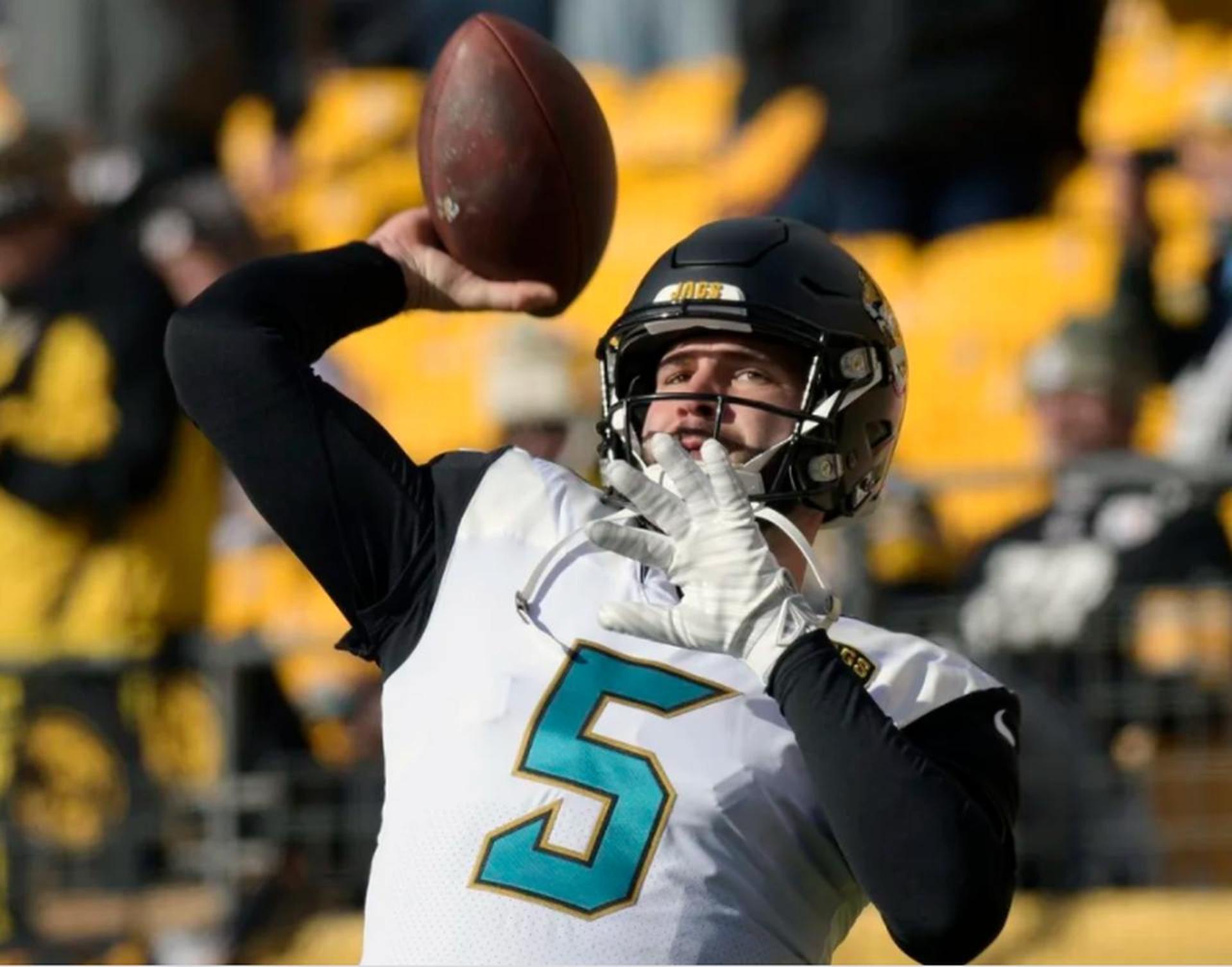 Blake Bortles teve passagem contestada pelos Jags