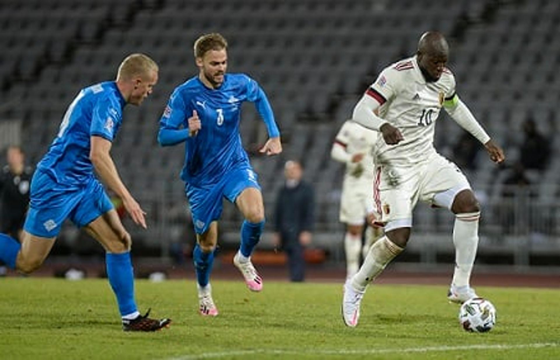 Islândia x Bélgica Lukaku