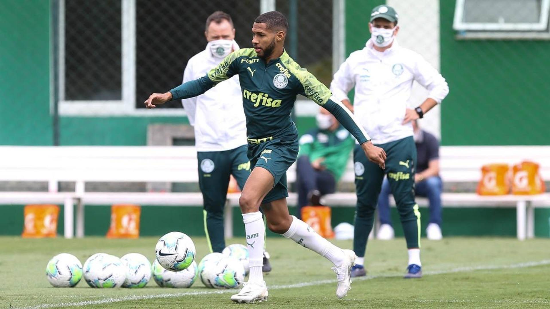 Wesley Palmeiras treino