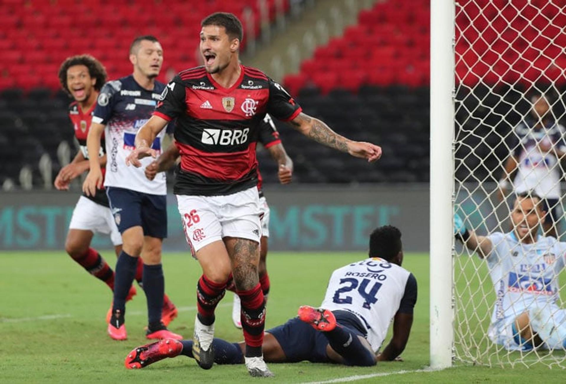 Flamengo x Junior Barranquilla - Comemoração