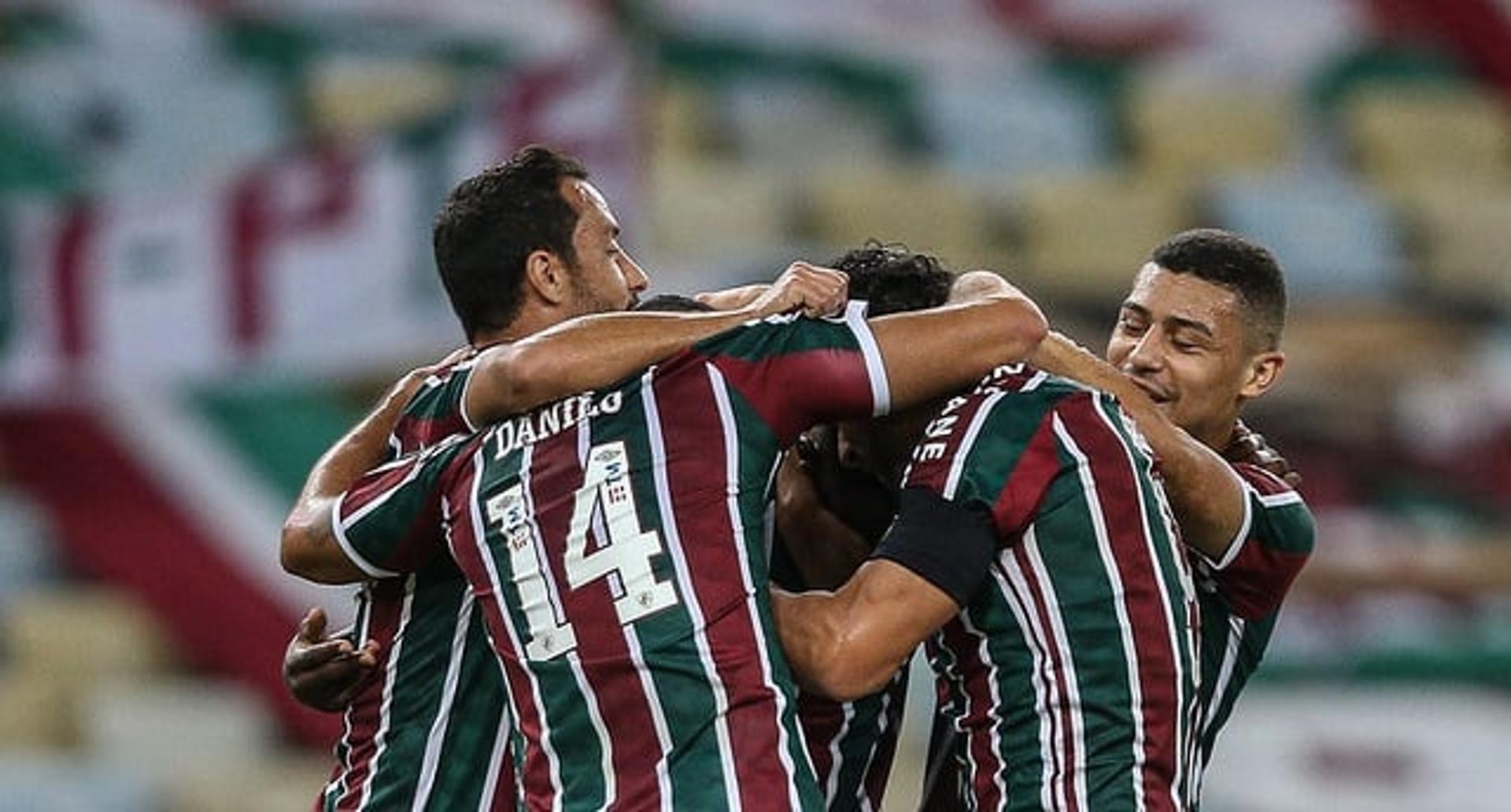 Fluminense x Ceará - comemoração