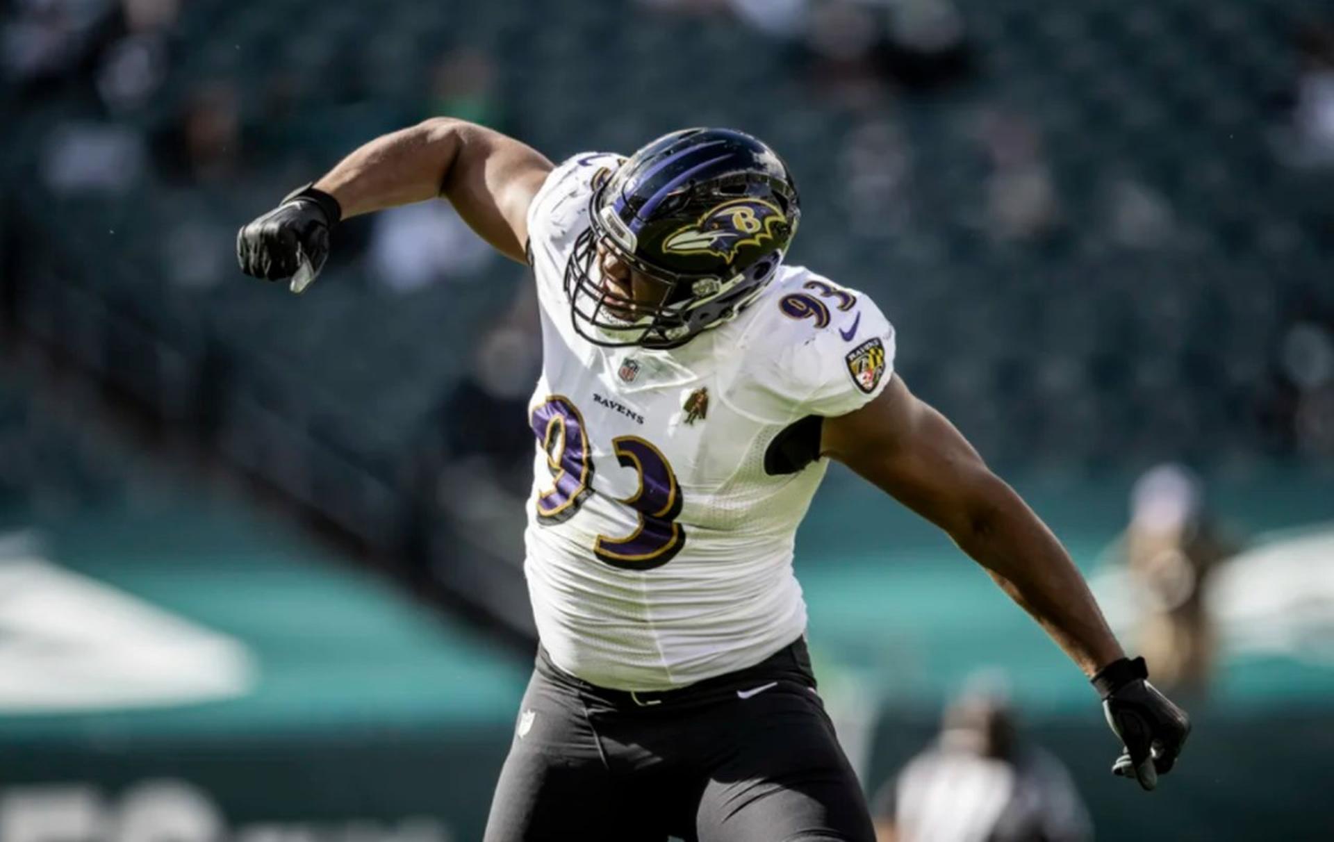 Calais Campbell baltimore ravens