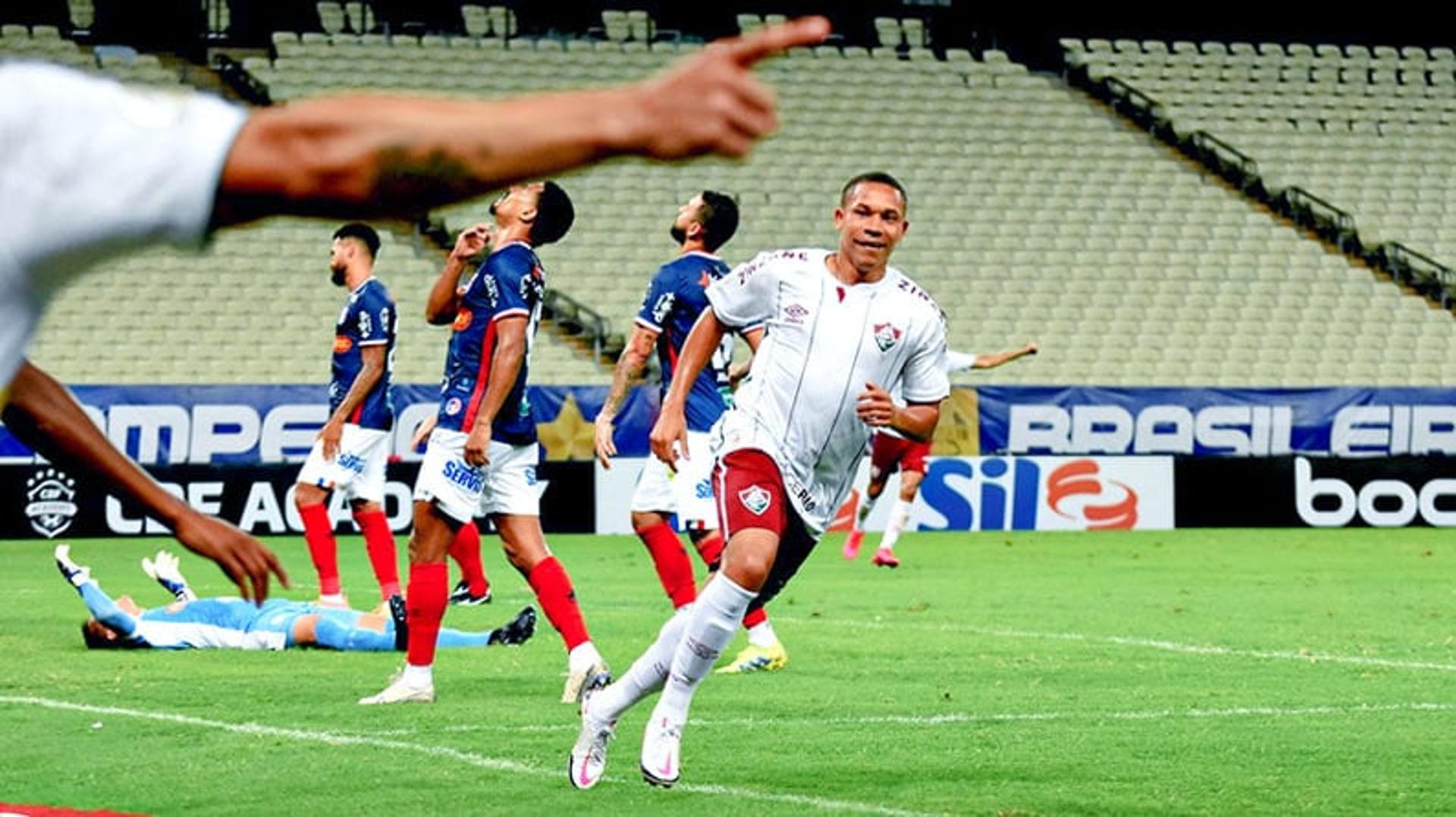 Comemoração Wellington Silva - Fortaleza x Fluminense