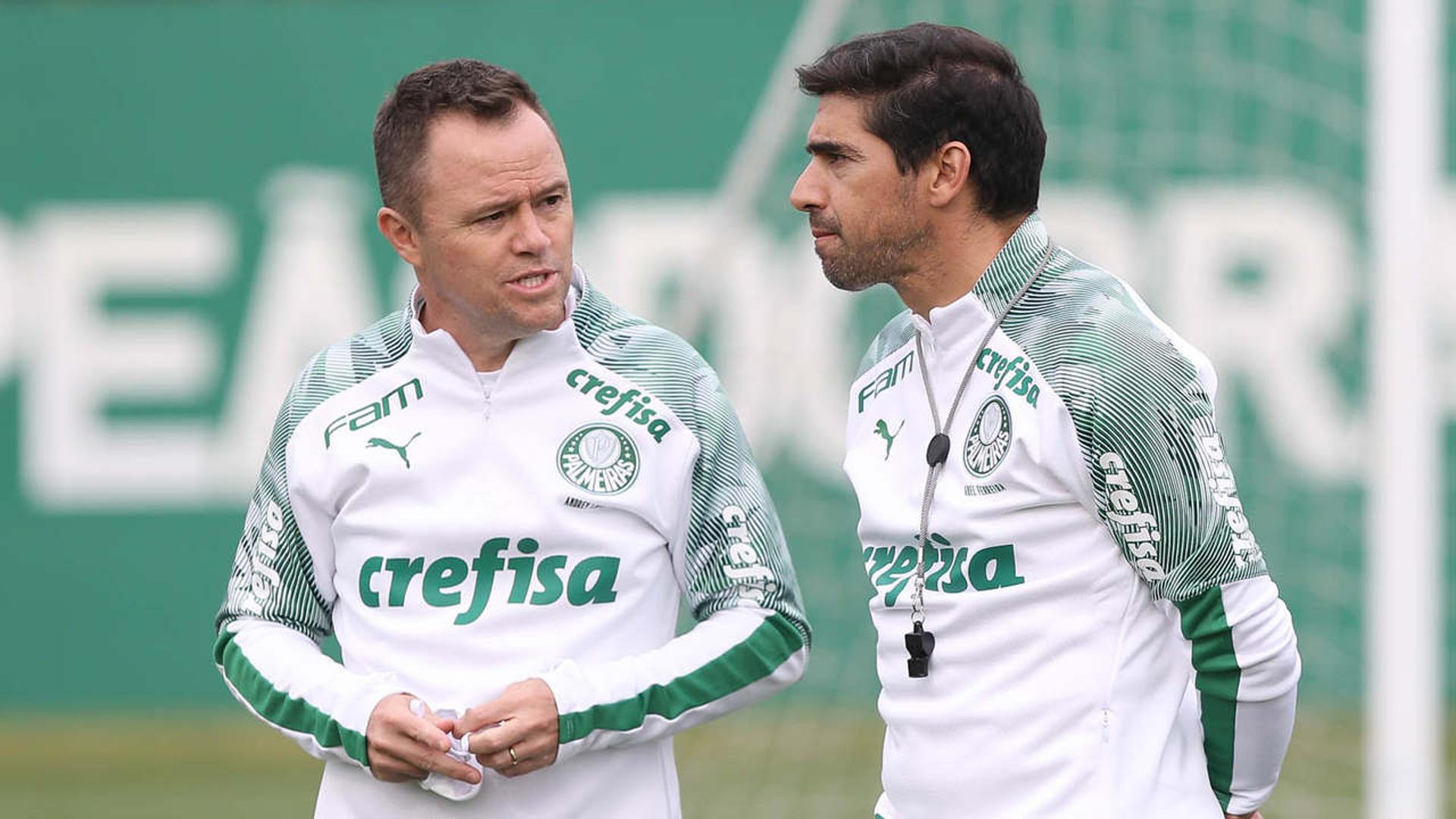 Abel Ferreira e Andrey Lopes