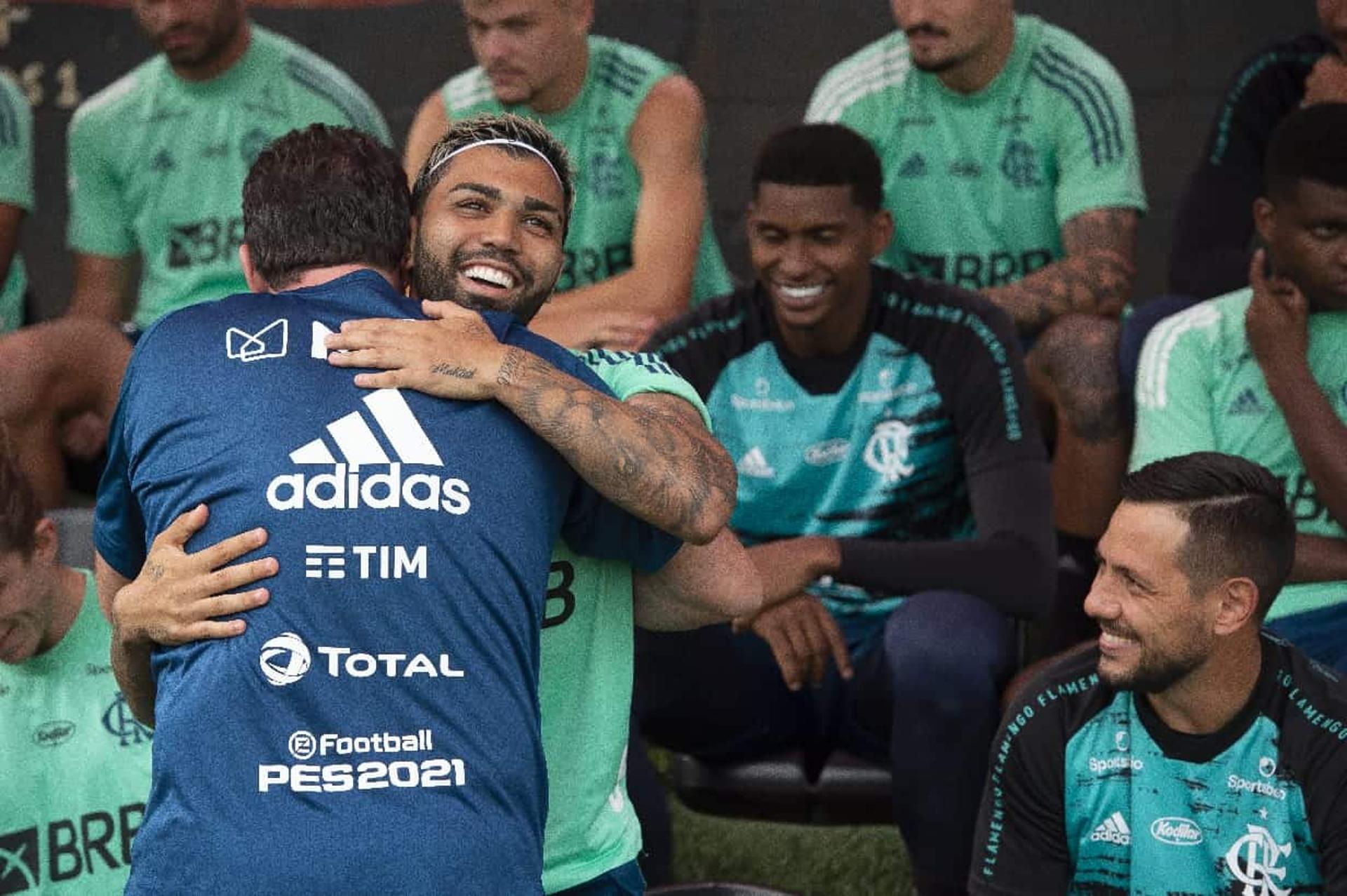 Gabriel Barbosa e Rogério Ceni