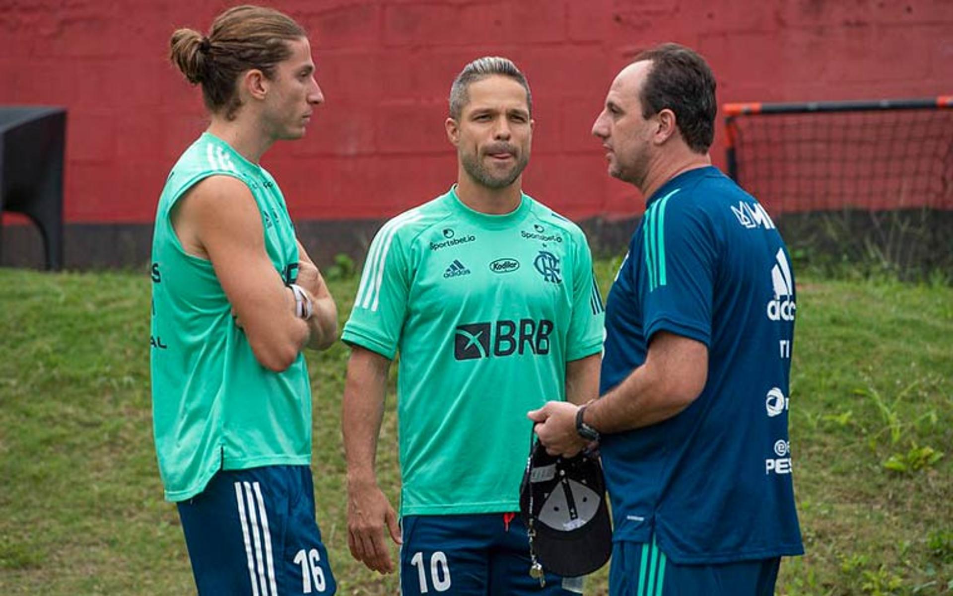 Treino Flamengo - Rogério Ceni