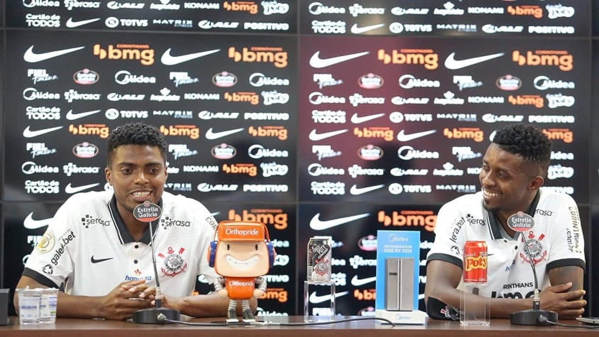 Jemerson e Jonathan Cafú - Apresentação Corinthians