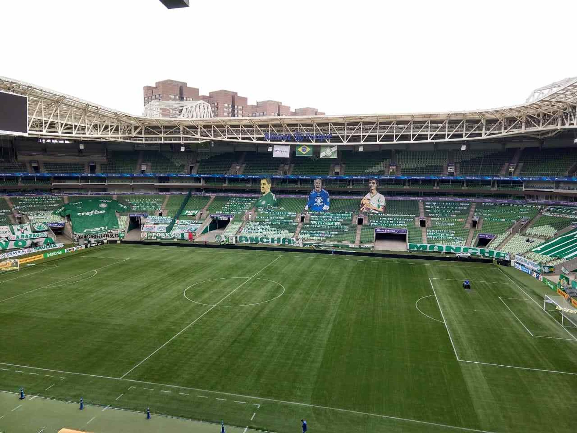 Allianz Parque decorado