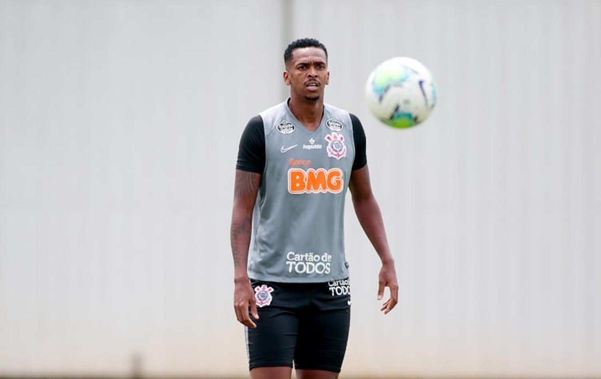 Jô - Treino Corinthians