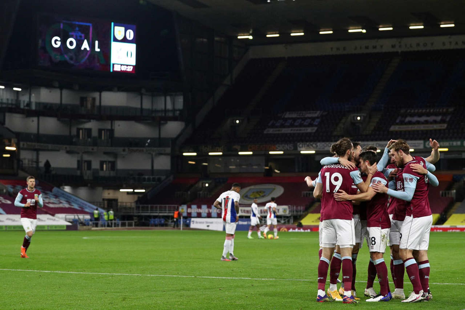 Burnley x Crystal Palace