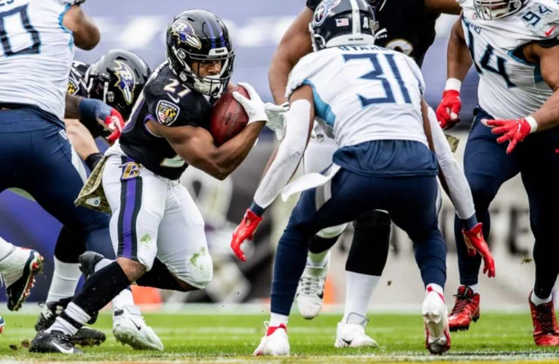 jk dobbins baltimore ravens