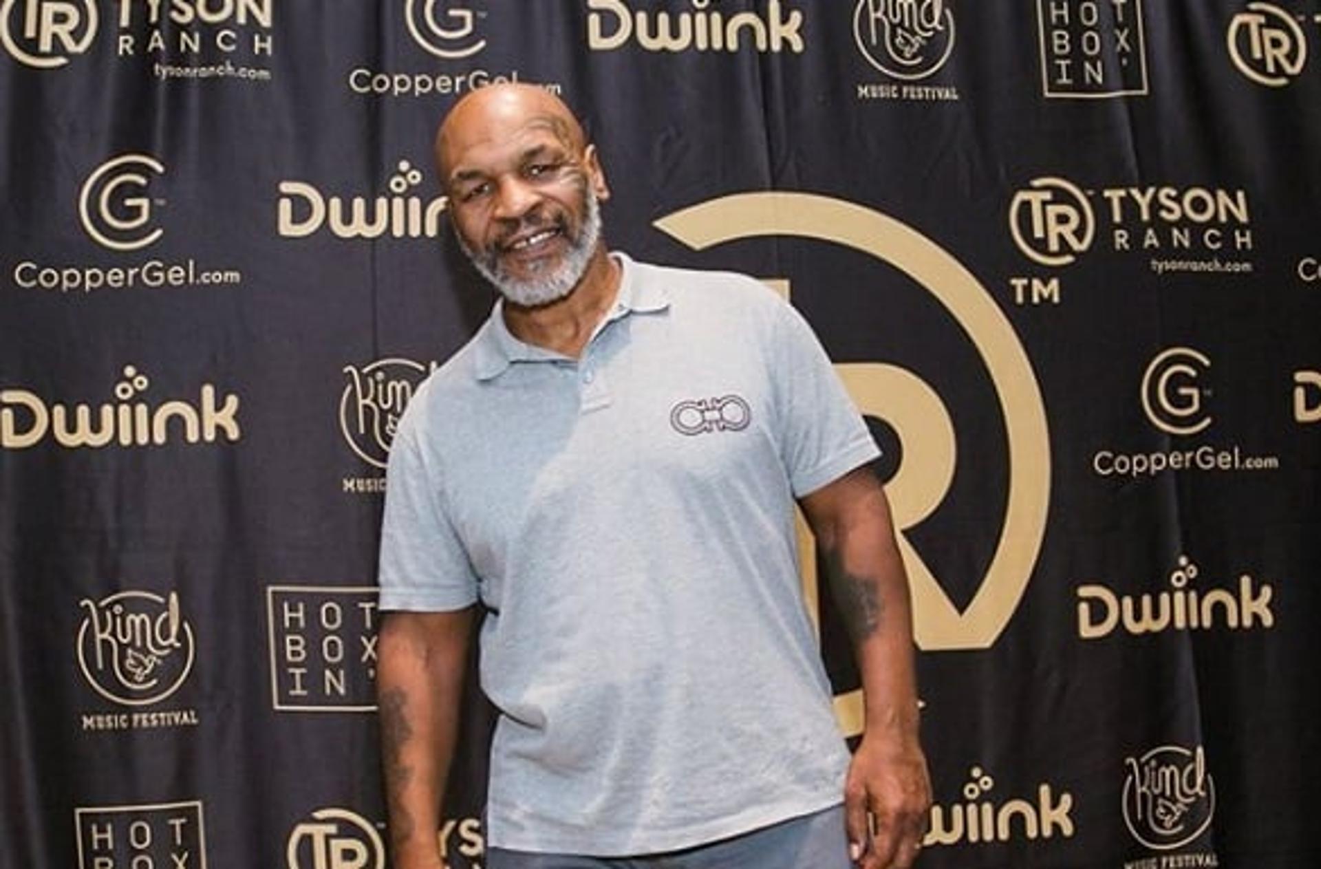 Mike Tyson retorna ao ringue para competir neste sábado (28) após 15 anos (Foto reprodução Instagram)