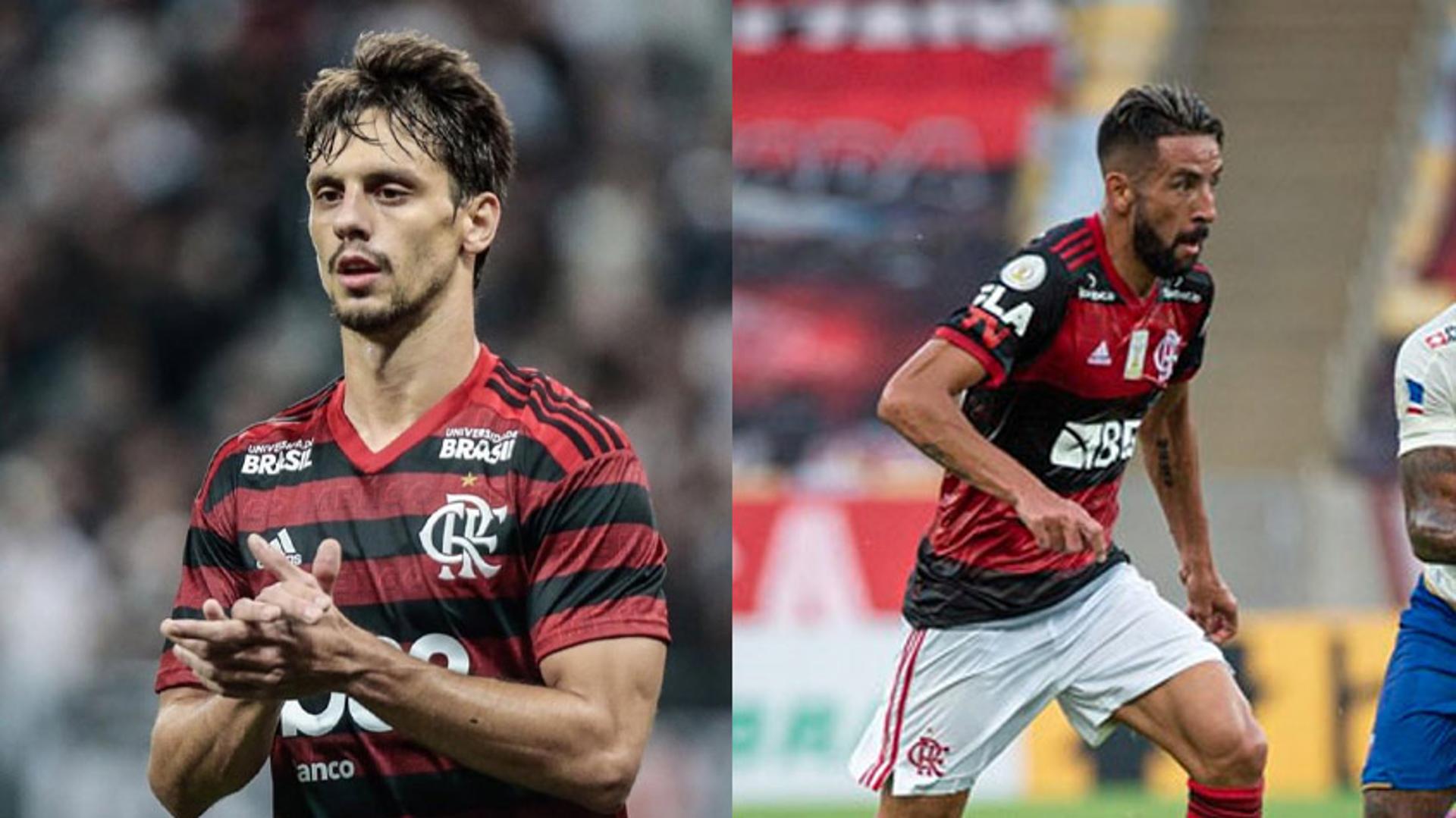 Rodrigo Caio e Isla