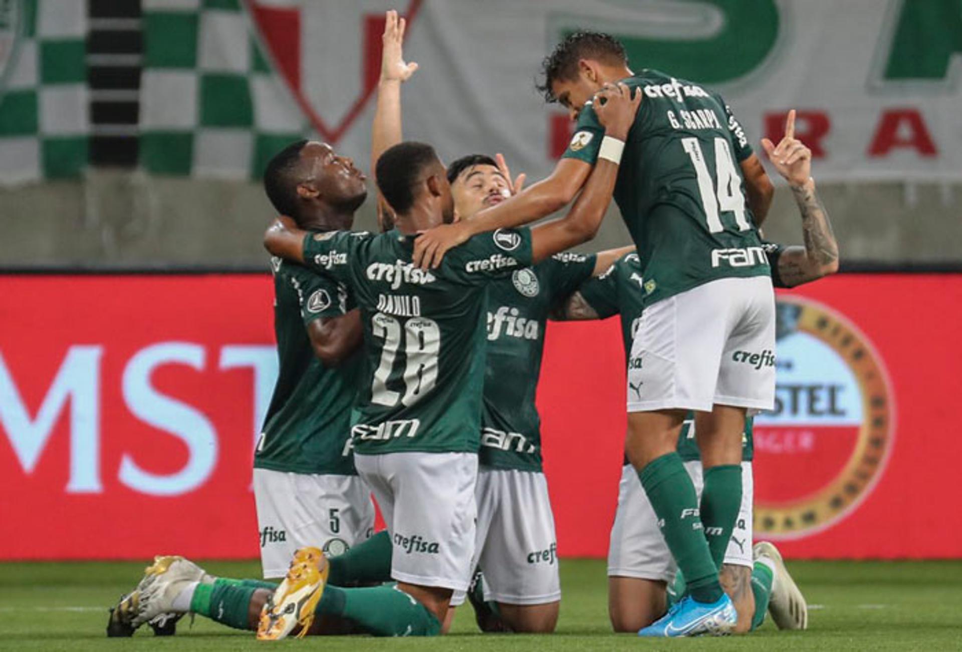 Palmeiras x Delfín - Comemoração