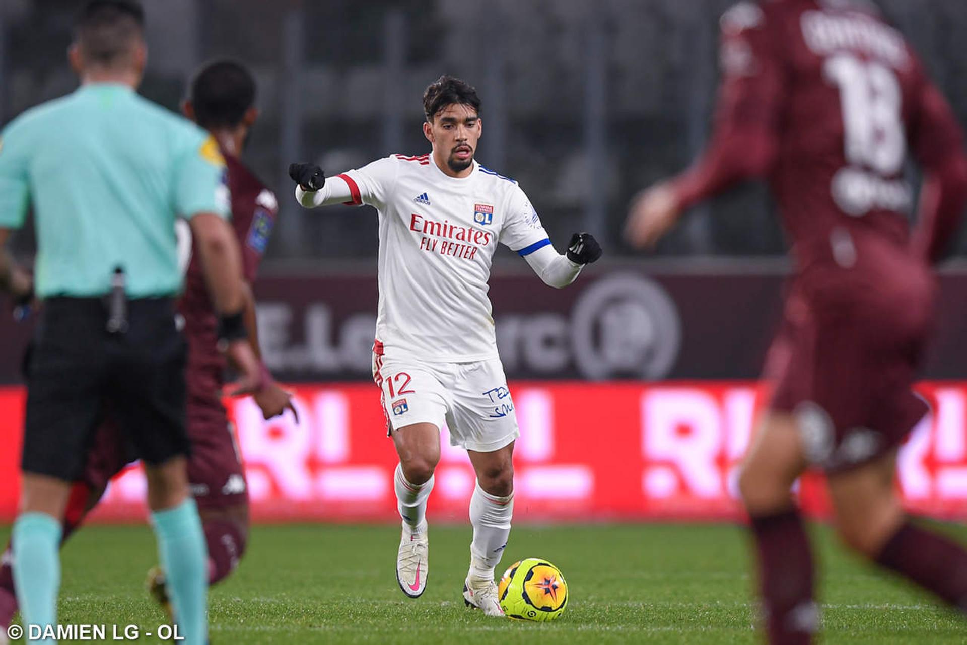 Metz x Lyon - Lucas Paquetá