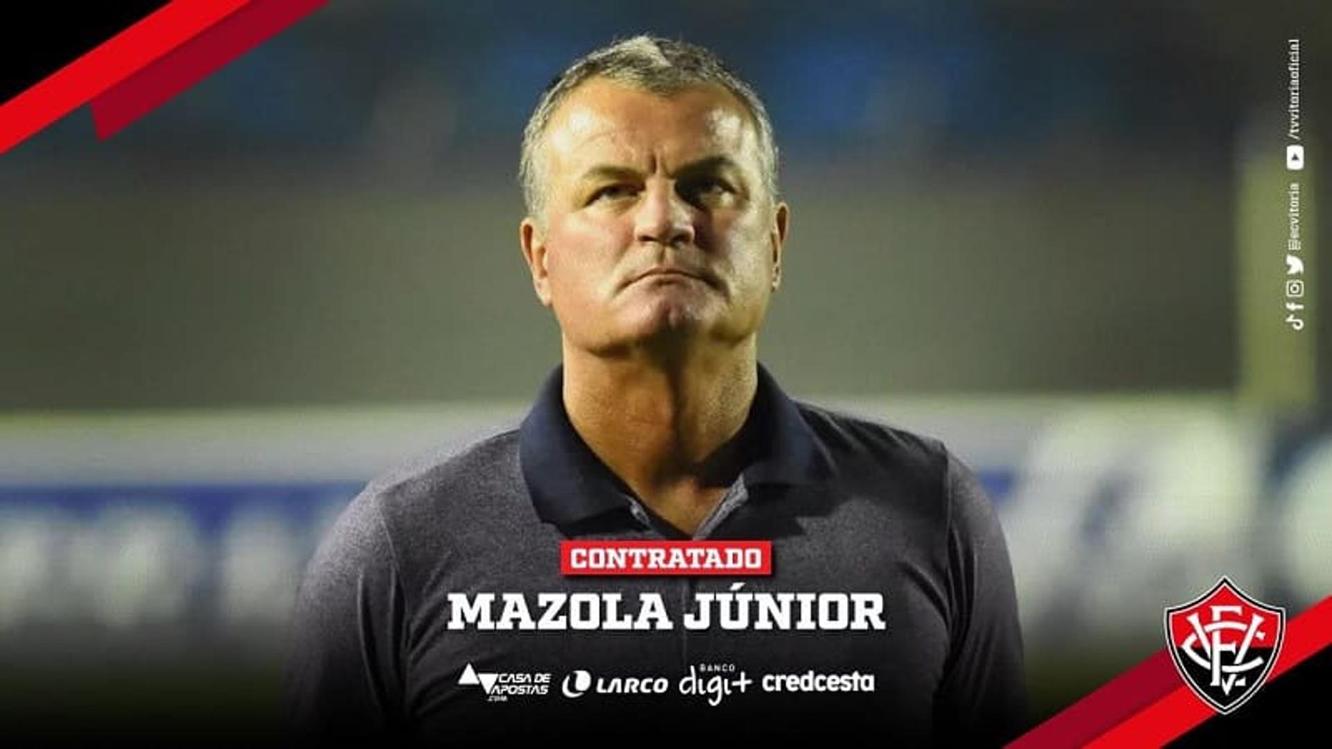 Mazola Júnior anunciado pelo Vitória