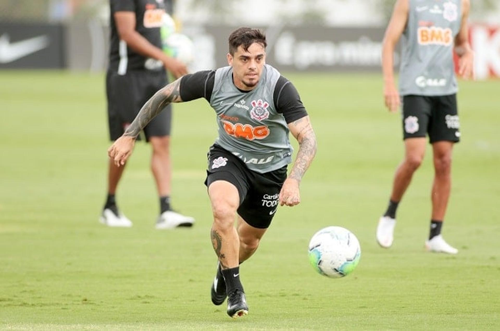 Fagner - Treino Corinthians