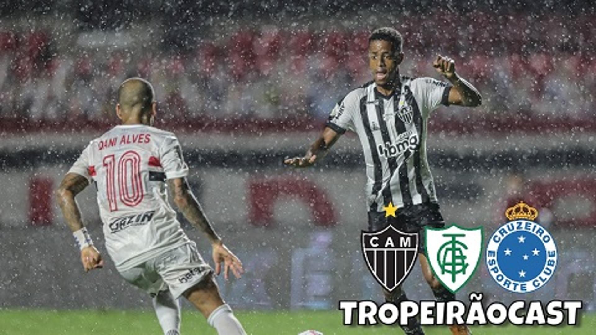 A derrota para o São Paulo deixou o Galo mais longe do sonhado título brasileiro