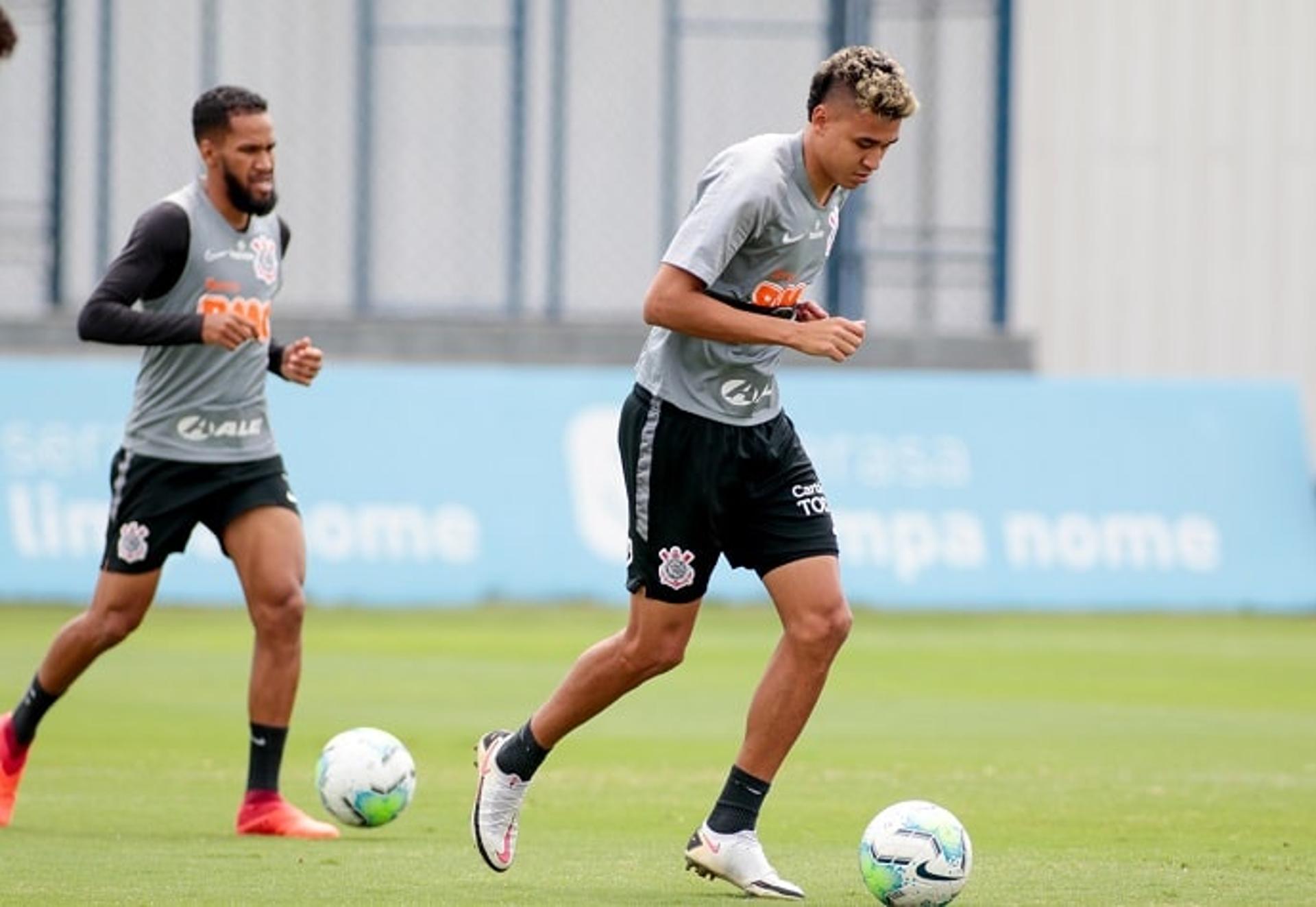 Cantillo - Treino Corinthians