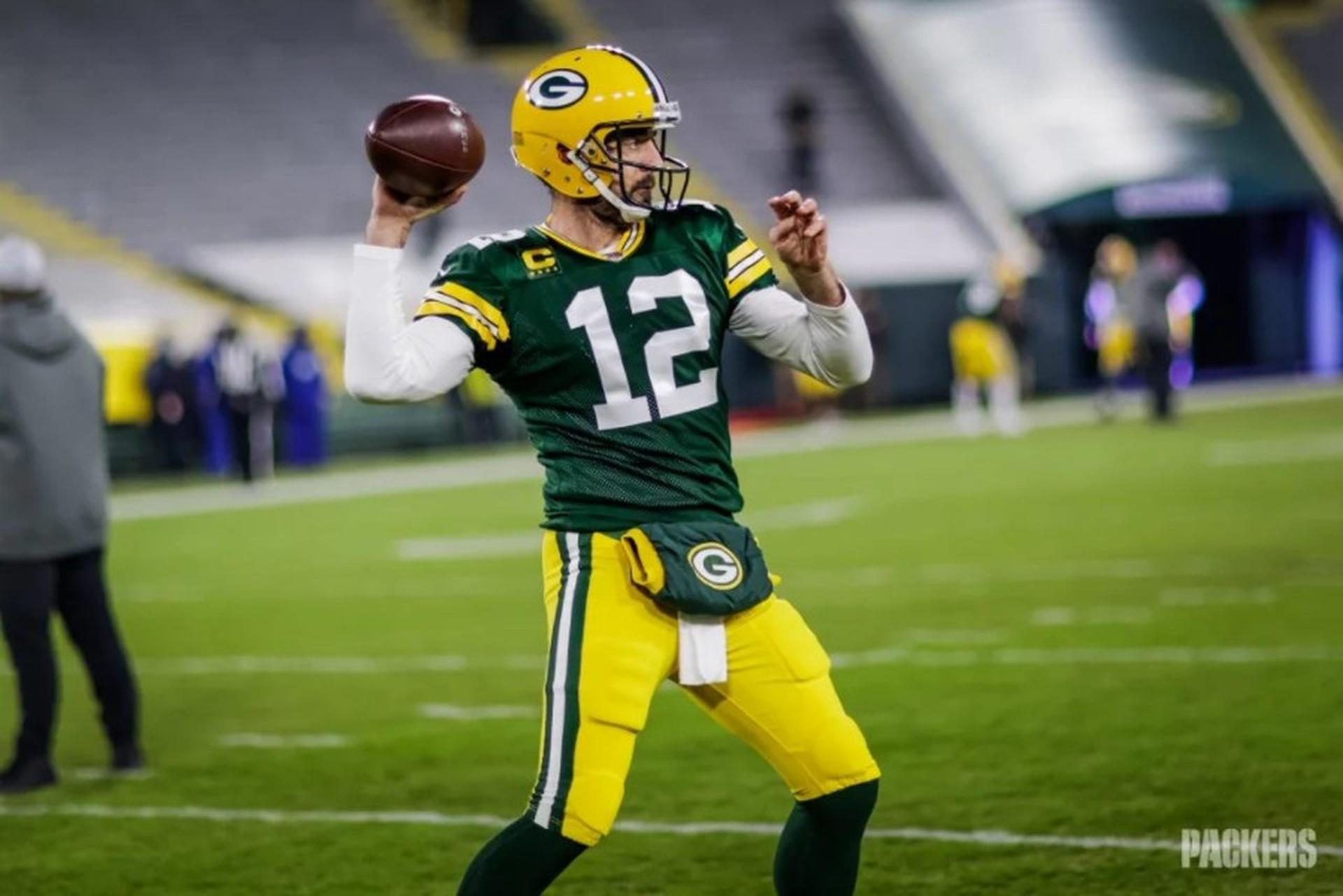 green bay packers aaron rodgers