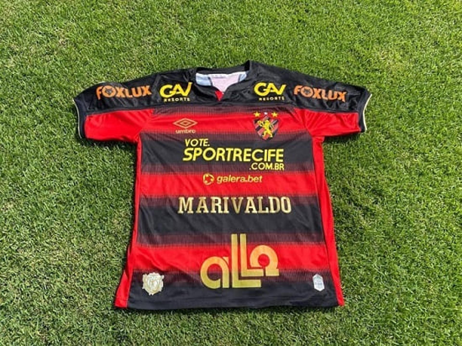 Camisa do Sport em homenagem a Marivaldo