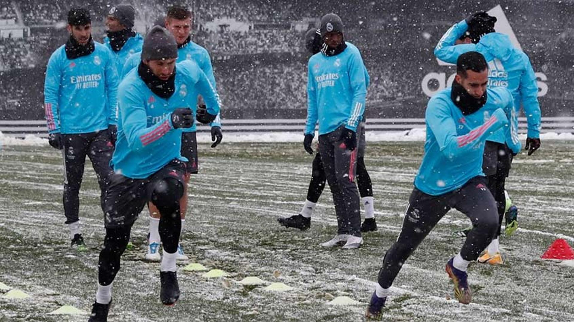 Treino Real Madrid