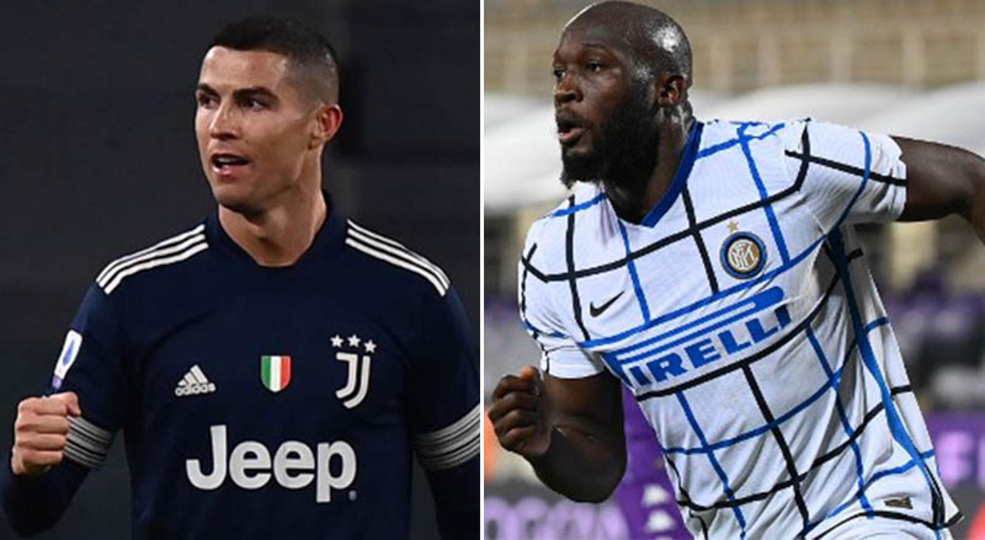 Montagem Juventus Inter de Milão